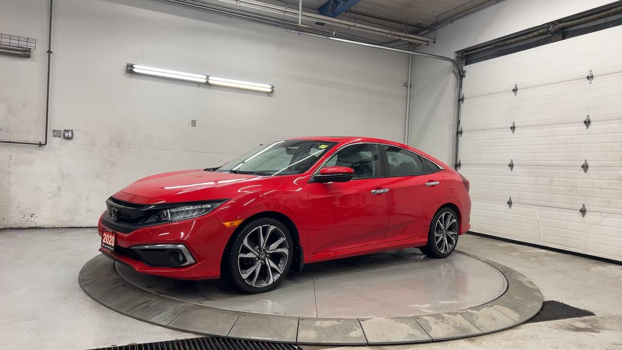 2020 Honda Civic TOURING| HTD LEATHER | SUNROOF | CARPLAY Photo
