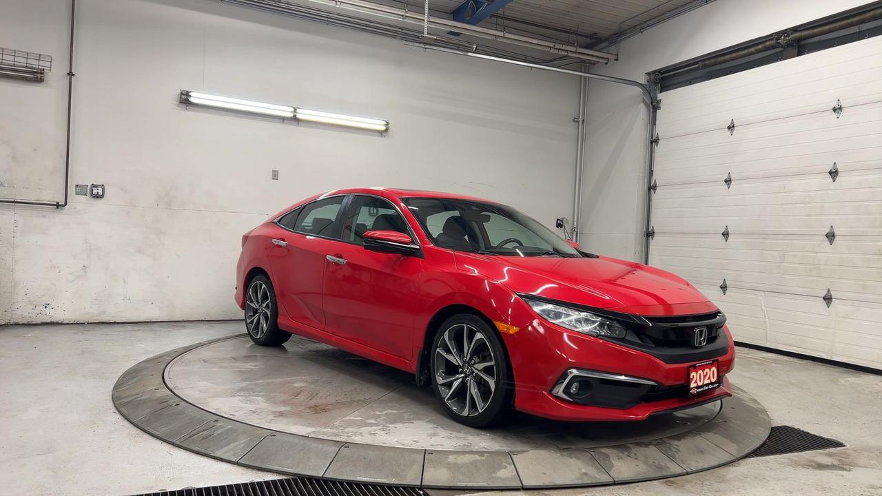 2020 Honda Civic TOURING| HTD LEATHER | SUNROOF | CARPLAY Photo2
