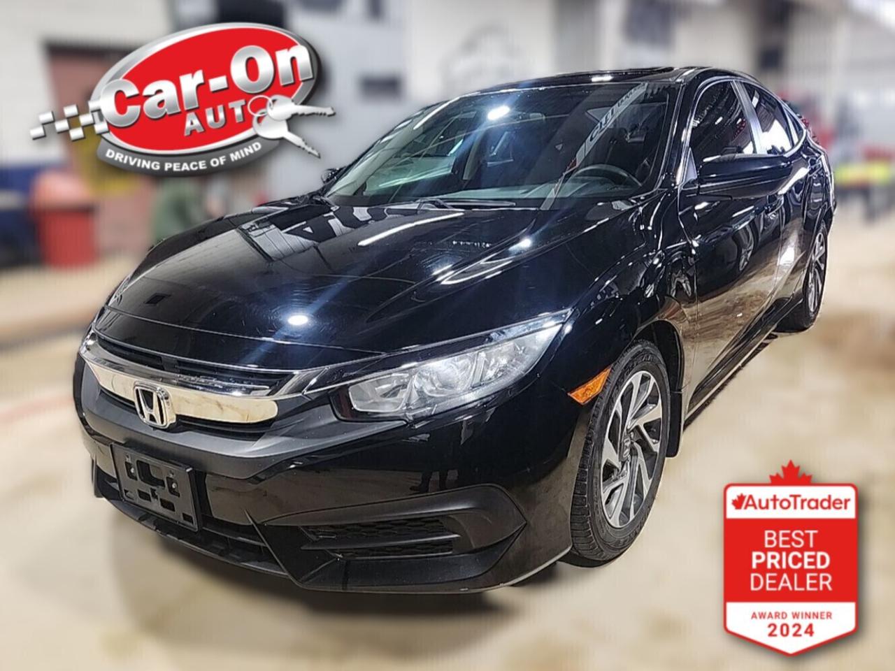 2016 Honda Civic EX| ONLY 35,000KMS| SUNROOF| HTD SEATS| CARPLAY Photo0
