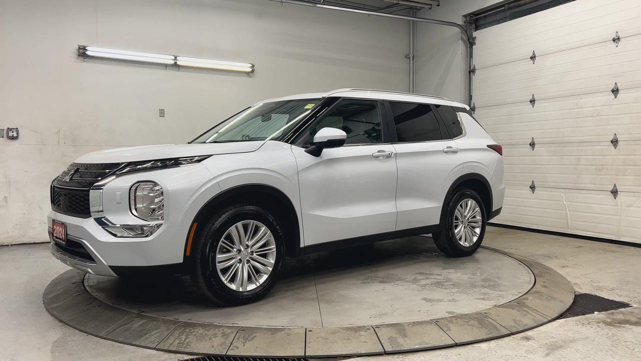 2024 Mitsubishi Outlander LE AWD | 7-PASS | HTD LEATHER |PANO ROOF | CARPLAY Photo