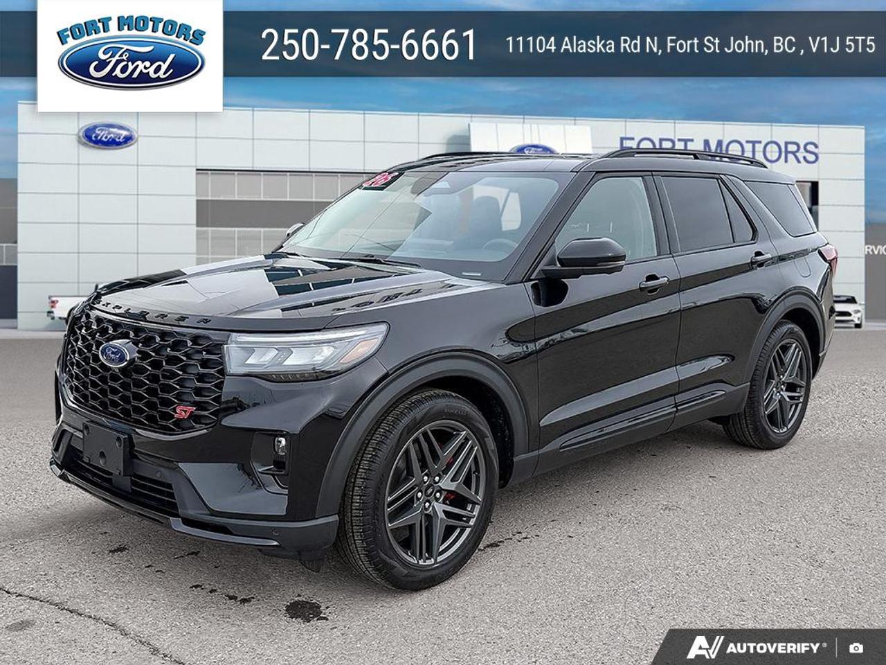 <p>Get ready to experience the future of driving with the all-new 2026 Ford Explorer ST, now available at Carpages.ca! This sleek and powerful SUV is designed to turn heads and elevate your everyday adventures. With its bold styling, advanced technology, and exhilarating performance, the Explorer ST is the perfect vehicle for those who demand both capability and sophistication.</p>
<p>This new Explorer ST boasts a striking Agate Black exterior, complemented by an Onyx interior featuring ActiveX seating with Miko inserts, creating a premium and comfortable cabin. Under the hood, youll find a potent 3.0L EcoBoost V6 engine paired with a smooth 10-speed automatic transmission, delivering impressive power and efficiency. Equipped with all-wheel drive, this SUV is ready to tackle any road condition with confidence.</p>
<p>Here are five standout features that make this 2026 Ford Explorer ST a must-have:</p>
<ul>
<li><strong>3.0L EcoBoost V6 Engine:</strong> Unleash thrilling performance with this powerful and efficient engine.</li>
<li><strong>BlueCruise Equipped (90-Day Trial):</strong> Experience the future of driving with hands-free highway driving technology.</li>
<li><strong>ActiveX Seating with Miko Inserts:</strong> Enjoy a luxurious and comfortable interior with premium materials.</li>
<li><strong>All-Wheel Drive:</strong> Conquer any road condition with confidence and control.</li>
<li><strong>Ford Connectivity (1-Year Trial):</strong> Stay connected and informed with the latest technology features.</li>
</ul>
<p><strong><em>Powered by AutoIntelligence™</em></strong>
Vehicle information has been generated using artificial intelligence and is provided for informational purposes only. While efforts are made to ensure accuracy, please confirm all details directly with the dealer.</p>
