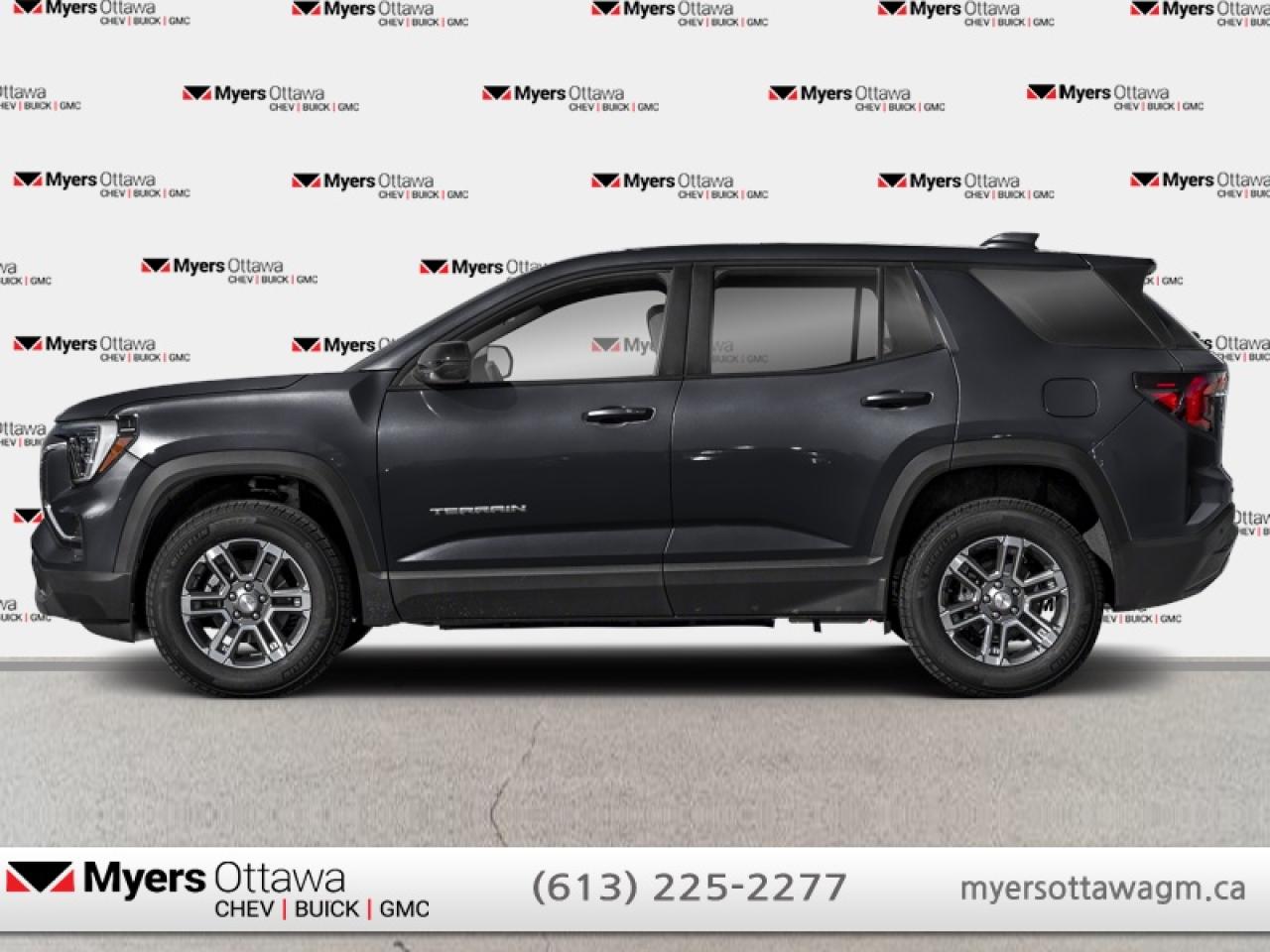 Compare at $38694 - Myers Cadillac is just $37567! <br> <br>JUST IN - 2026 TERRAIN ELEVATION AWD- PREMIUM PACKAGE- -  LEATHER, SUNROOF, REMOTE START, REAR CAMERA, CARPLAY, HEATED SEATS, HEATED STEERING WHEEL, ALLOY WHEELS, POWER LIFGATE, POWER PASSENGER SEAT, HEATED REAR SEATS, GOOGLE MAPS, CERTIFIED, NO ADMIN FEES, NON SMOKER, CLEAN CARFAX<br><br>**ELEVATION PREMIUM PACKAGE * 8-WAY POWER DRIVER SEAT ADJUSTER * 2-WAY POWER DRIVER LUMBAR SEAT ADJUSTER * SENSOR, CABIN HUMIDITY AND WINDSHIELD TEMPERATURE * RAINSENSE WIPERS * DUAL-ZONE AUTOMATIC CLIMATE CONTROL * HEATED WIPER PARK * WIRELESS CHARGING * AUTOSENSE LIFTGATE * UNIVERSAL HOME REMOTE * ROOF RAILS * SUNGLASS STORAGE * CORETEC SEAT TRIM * WHEELS, 19 TECHNICAL GREY ALUMINUM WHEELS***<br><br> <br>To apply right now for financing use this link: <a href=https://creditonline.dealertrack.ca/Web/Default.aspx?Token=b35bf617-8dfe-4a3a-b6ae-b4e858efb71d&Lang=en target=_blank>https://creditonline.dealertrack.ca/Web/Default.aspx?Token=b35bf617-8dfe-4a3a-b6ae-b4e858efb71d&Lang=en</a><br><br> <br/><br>All prices include Admin fee and Etching Registration, applicable Taxes and licensing fees are extra.<br>*LIFETIME ENGINE TRANSMISSION WARRANTY NOT AVAILABLE ON VEHICLES WITH KMS EXCEEDING 140,000KM, VEHICLES 8 YEARS & OLDER, OR HIGHLINE BRAND VEHICLE(eg. BMW, INFINITI. CADILLAC, LEXUS...)<br> Come by and check out our fleet of 50+ used cars and trucks and 200+ new cars and trucks for sale in Ottawa.  o~o