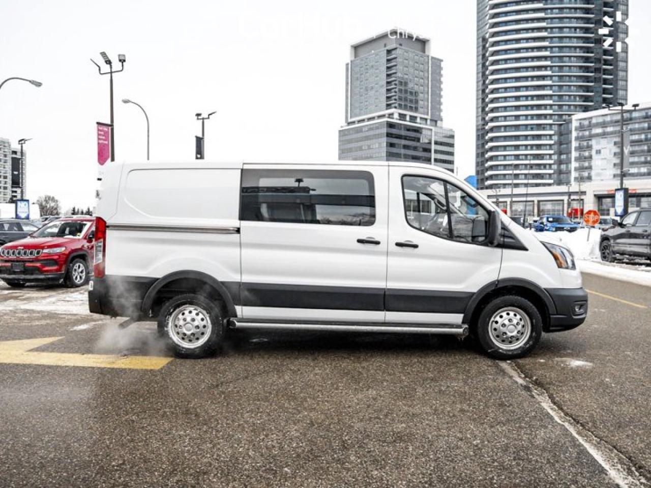 2024 Ford Transit Cargo Van T-250 130" Low Rf Cargo Partition Bluetooth Backup Camera Photo