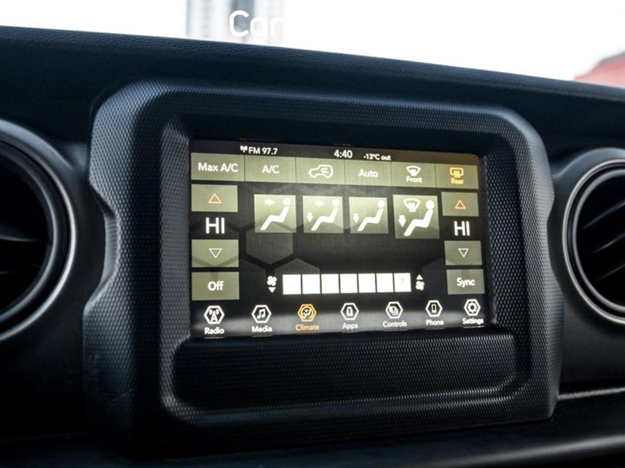 2021 Jeep Wrangler Sport S Freedom Top Technology Group Dual Zone Climate Control Photo