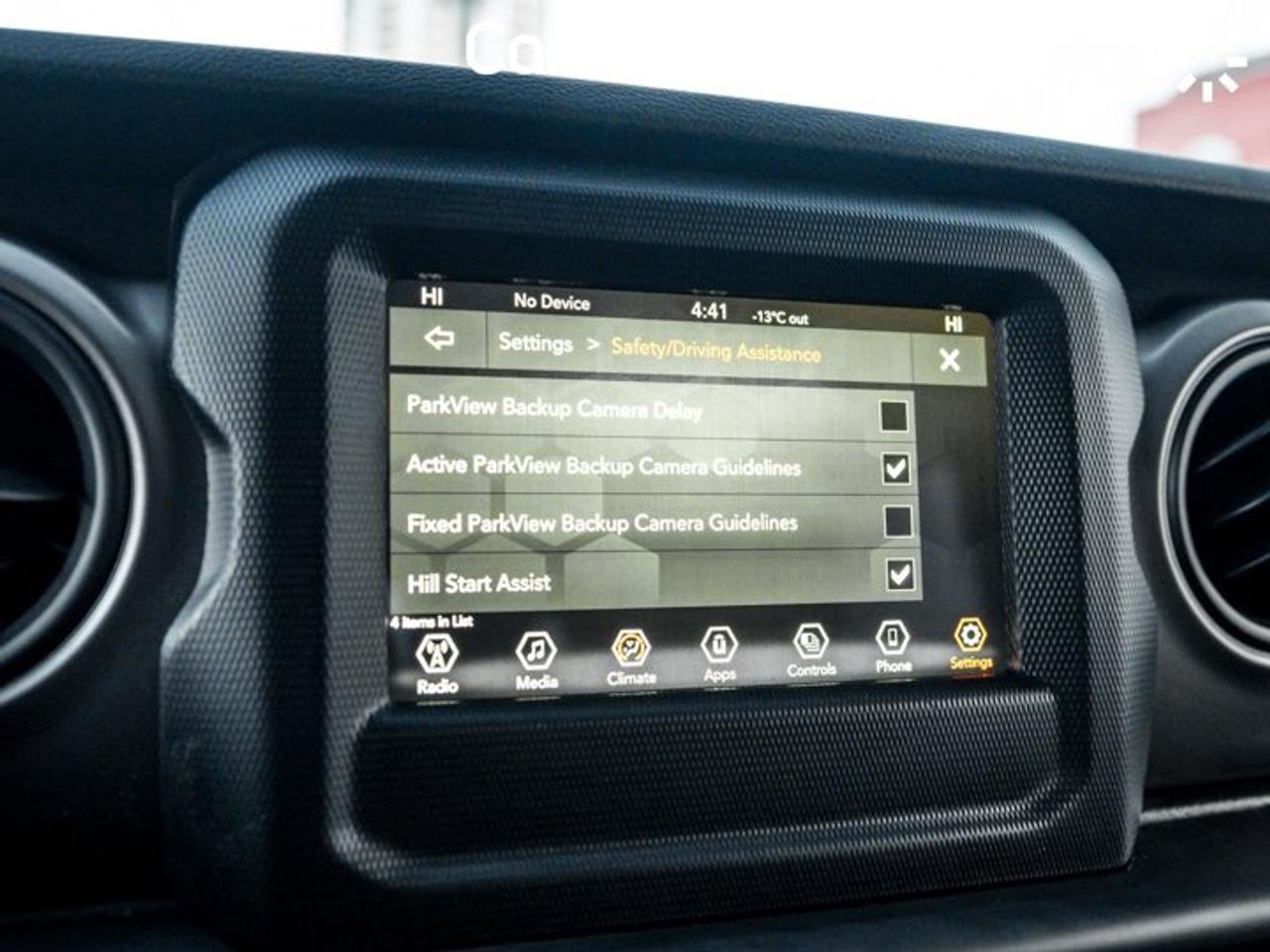 2021 Jeep Wrangler Sport S Freedom Top Technology Group Dual Zone Climate Control Photo