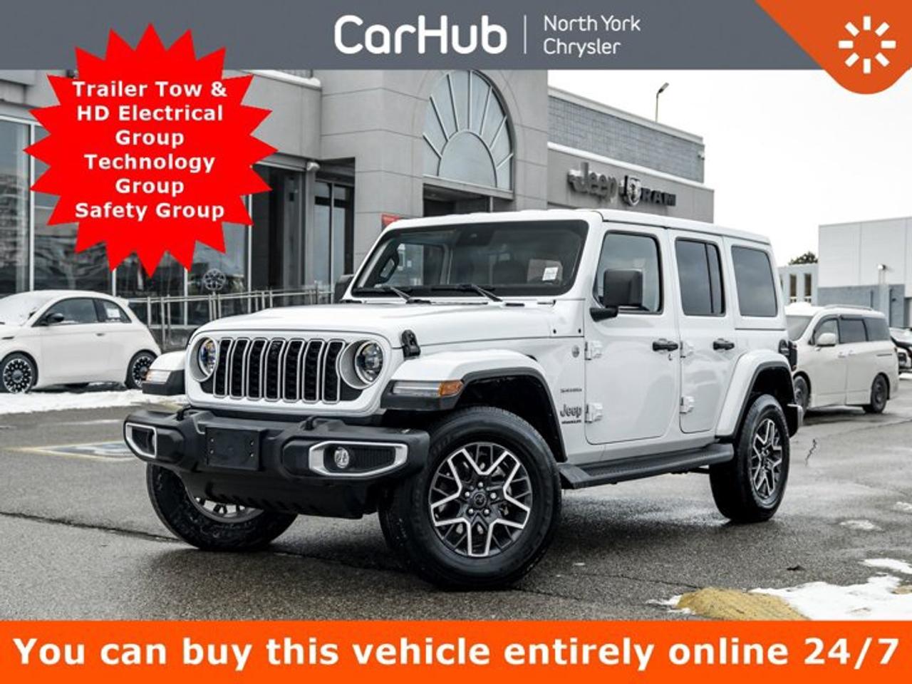 2024 Jeep Wrangler Sahara Trailer Tow & HD Electrical Group   Technology Group Safety Group Photo