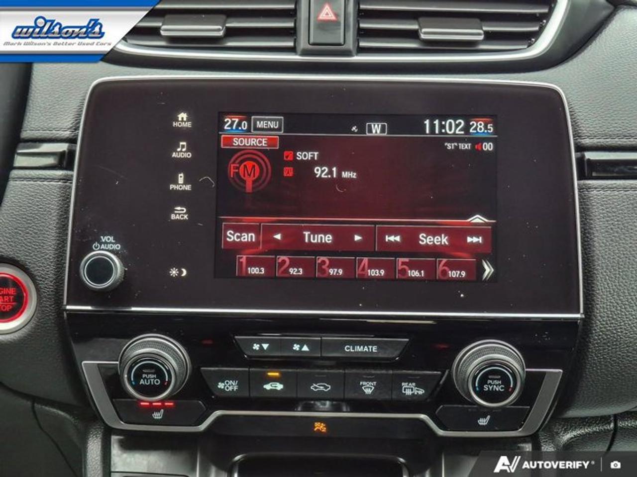 2019 Honda CR-V EX AWD | Sunroof | Adaptive Cruise | Heated Seats | Power Seat | CarPlay + Android | and More ! Photo
