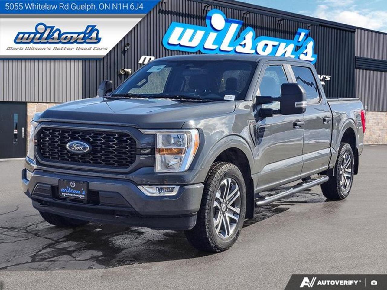 2021 Ford F-150 XL Crew 4X4 | STX Pkg | Bucket Seats | Tow Pkg | CarPlay + Android | Rear Camera | and More ! Photo