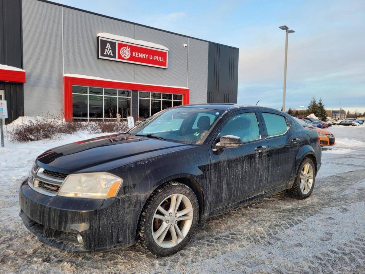 2013 Dodge Avenger SXT in Black.The vehicle has 187,119km. Runs and drives ok. The body is in fair shape for the age. Rust found mainly on the rockers and other parts of the car. No check engine light. TPMS lights on. We dont perform any mechanical/safety inspections. The vehicle is sold as is and might need some work.