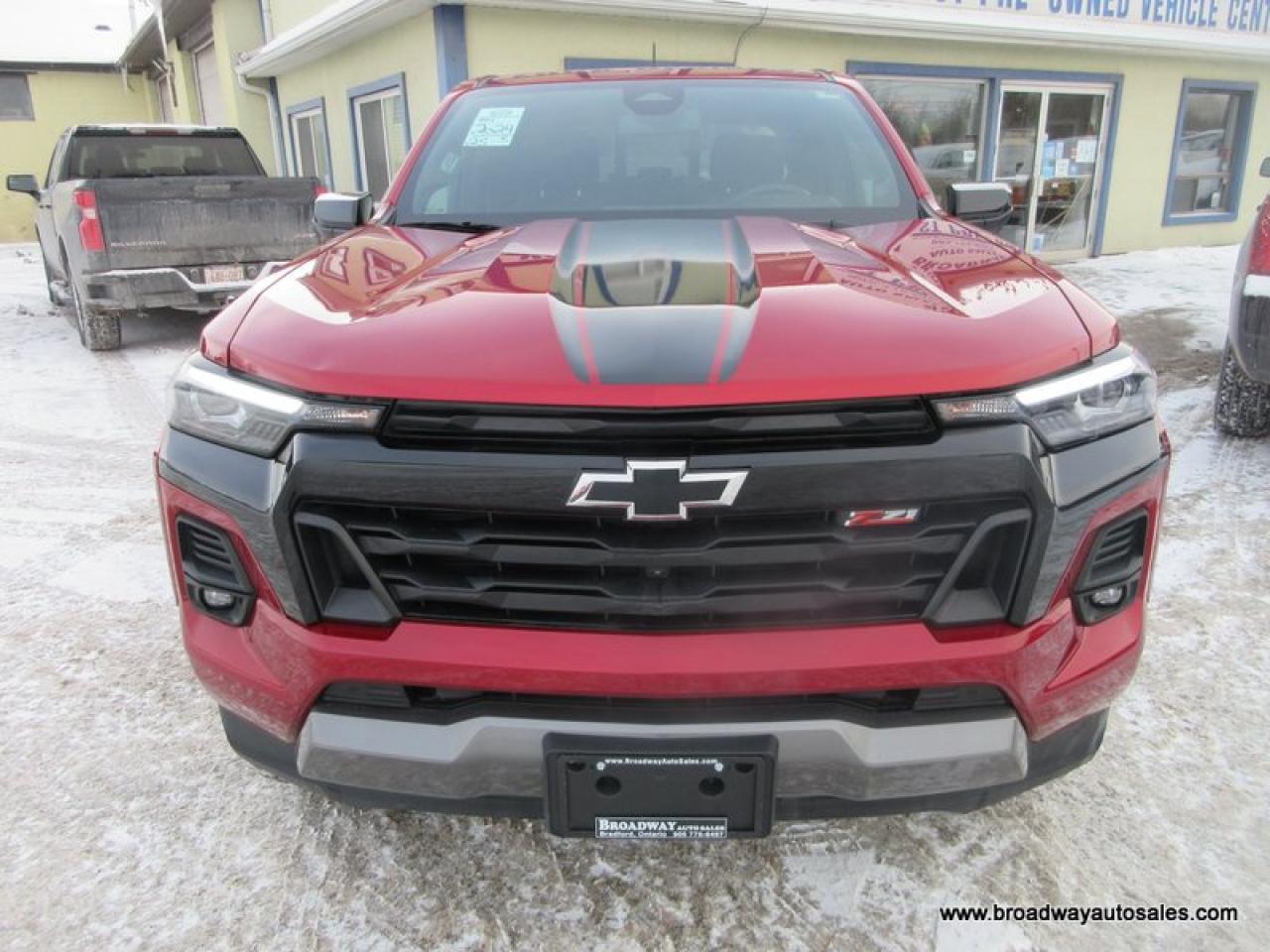 2024 Chevrolet Colorado LOADED Z71-EDITION 5 PASSENGER 2.7L - TURBO.. 4X4.. CREW-CAB.. SHORTY.. LEATHER.. HEATED SEATS & WHEEL.. BACK-UP CAMERA.. POWER SUNROOF.. Photo