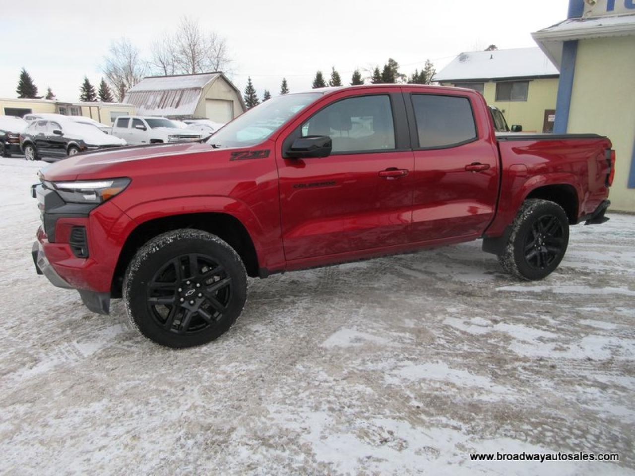 2024 Chevrolet Colorado LOADED Z71-EDITION 5 PASSENGER 2.7L - TURBO.. 4X4.. CREW-CAB.. SHORTY.. LEATHER.. HEATED SEATS & WHEEL.. BACK-UP CAMERA.. POWER SUNROOF.. Photo