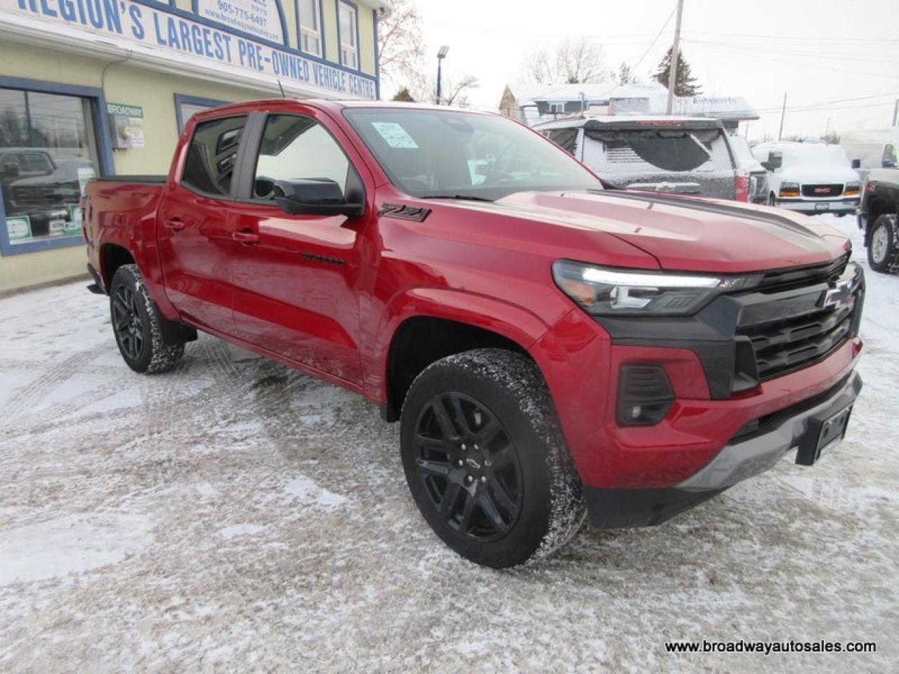 2024 Chevrolet Colorado LOADED Z71-EDITION 5 PASSENGER 2.7L - TURBO.. 4X4.. CREW-CAB.. SHORTY.. LEATHER.. HEATED SEATS & WHEEL.. BACK-UP CAMERA.. POWER SUNROOF.. Photo