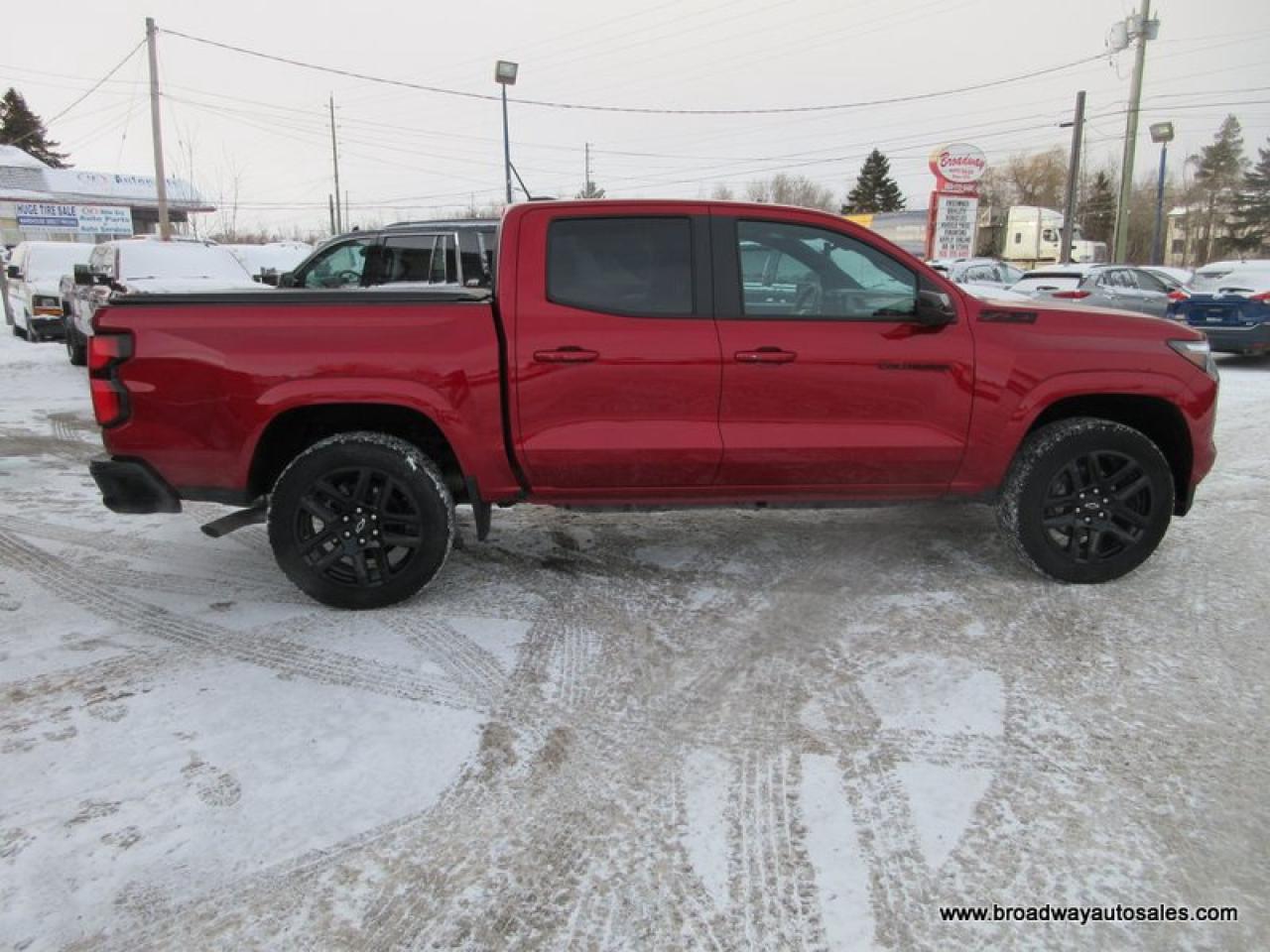 2024 Chevrolet Colorado LOADED Z71-EDITION 5 PASSENGER 2.7L - TURBO.. 4X4.. CREW-CAB.. SHORTY.. LEATHER.. HEATED SEATS & WHEEL.. BACK-UP CAMERA.. POWER SUNROOF.. Photo