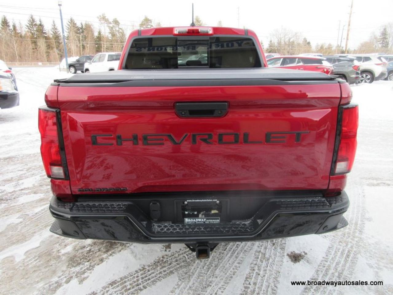 2024 Chevrolet Colorado LOADED Z71-EDITION 5 PASSENGER 2.7L - TURBO.. 4X4.. CREW-CAB.. SHORTY.. LEATHER.. HEATED SEATS & WHEEL.. BACK-UP CAMERA.. POWER SUNROOF.. Photo