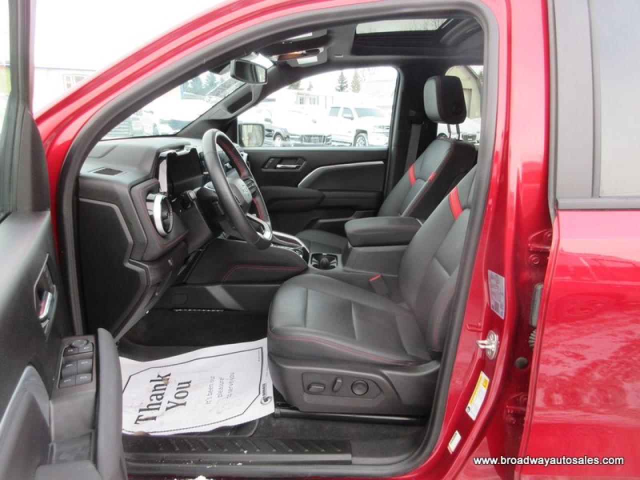 2024 Chevrolet Colorado LOADED Z71-EDITION 5 PASSENGER 2.7L - TURBO.. 4X4.. CREW-CAB.. SHORTY.. LEATHER.. HEATED SEATS & WHEEL.. BACK-UP CAMERA.. POWER SUNROOF.. Photo