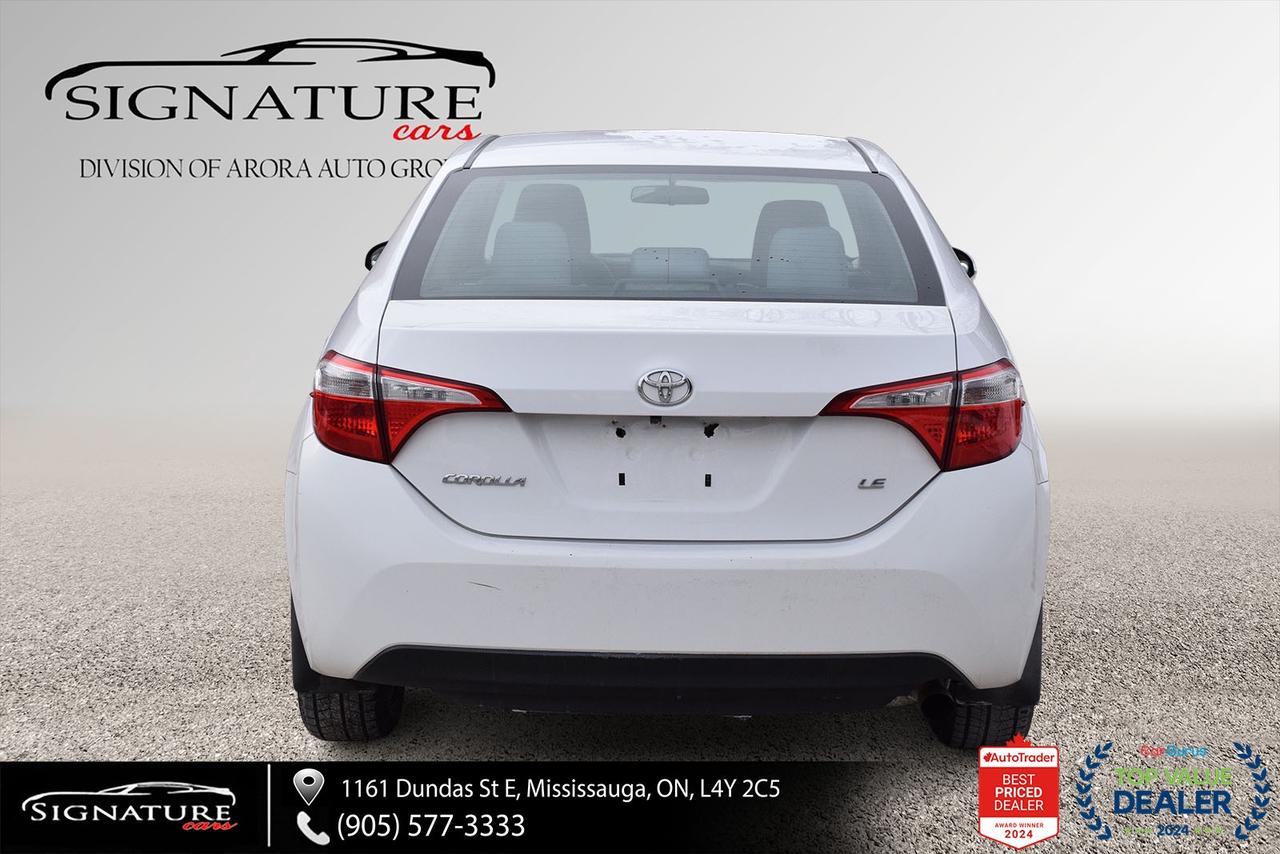 2016 Toyota Corolla LE Heated Seats backup camera Photo