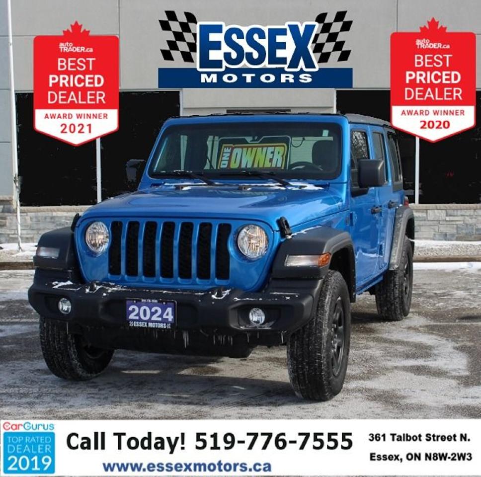 2024 Jeep Wrangler Sport*Low Ks*4x4*Bluetooth*Rear Cam*2.0L Turbo Photo