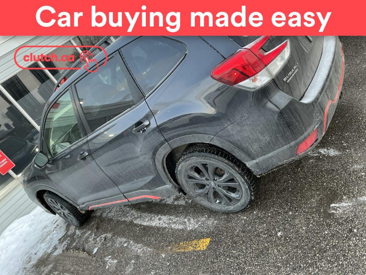 NO ACCIDENTS / CLEAN CARFAX / Brake Assist, Power Tailgate/Hatch, Front Heated Seats and more!<br> <br>Clutch is the largest online used car retailer in Canada, delivering a seamless, hassle-free car-buying experience to drivers everywhere. Shop thousands of used cars online, get the right one delivered to your door, and enjoy peace of mind with our 10-Day Money-Back Guarantee. How sweet is that? To learn more, visit clutch.ca.<br> <br>The top features for this car include:<br> <br>Auto Stop/Start<br>Brake Assist<br>Power Tailgate/Hatch<br>Front Heated Seats<br>Climate Control<br>Dual Zone Front Climate Control<br>Rear Climate Vents<br>Bluetooth Music<br>Touchscreen Display<br>Cruise Control<br>Adaptive Cruise Control<br>12V Outlet<br>Hands Free Device Connectivity<br>Apple CarPlay<br>Android Auto<br>USB Input<br>Keyless Entry<br>Passive Keyless Entry<br>Push Button Start<br>Lane Departure Warning<br>Active Lane Keep Assistance<br>Blindspot Sensors<br>Forward Collision Mitigation<br>Rear Collision Warning<br>Rear Collision Mitigation<br>Pedestrian Detection<br>Driver Attention Alert<br>Hill Assistance<br>Automatic High Beams<br>Rear View Camera<br>Power Driver Seat<br>Sunroof<br> <br>Seamless home delivery - Delivery to your door in a matter of days. Available on select packages.<br> <br>Try it out for 10 days - If you do not like it, we will take it back. <br> <br>Quality assured - All cars go through our rigorous 210-point inspection and reconditioning process.<br> <br>Peace of mind - Warranty and protection plans available.<br> <br>Haggle-free - No haggling or hard sells.<br> <br>100% Transparency - Full inspection reports on every car, including high-res photography and a free Carfax report.<br> <br>Listed price is for cash purchase only and does not include taxes, Shipping Fees (if applicable), Delivery Fees (if applicable), government licensing fees.<br> <br>Previous Provincial Registrations:<br>Ontario<br> <br>Stock # 85895