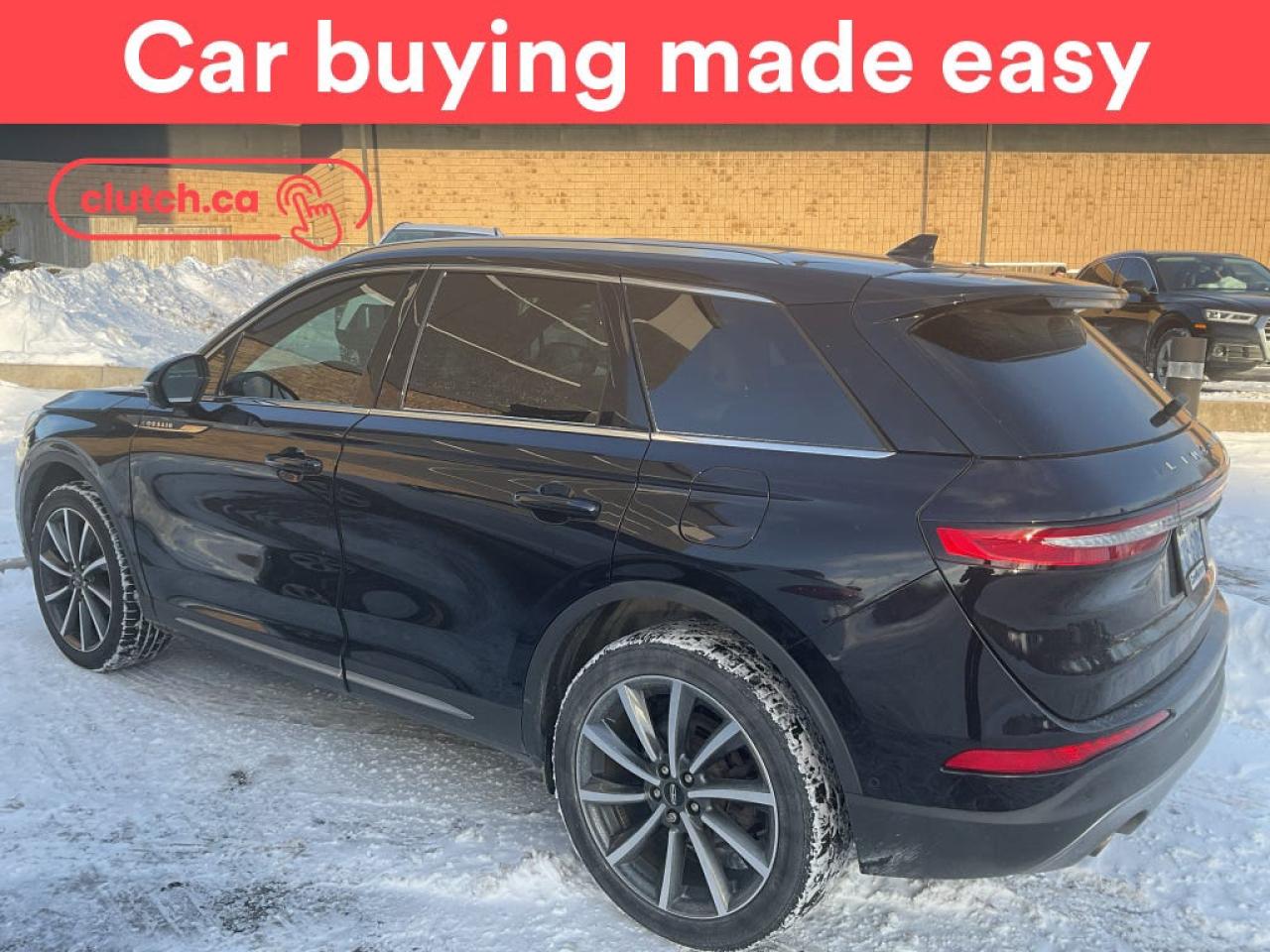 NO ACCIDENTS / CLEAN CARFAX / 1 OWNER / Brake Assist, Power Tailgate/Hatch, Auto Dimming Rearview Mirror and more!<br> <br>Clutch is the largest online used car retailer in Canada, delivering a seamless, hassle-free car-buying experience to drivers everywhere. Shop thousands of used cars online, get the right one delivered to your door, and enjoy peace of mind with our 10-Day Money-Back Guarantee. How sweet is that? To learn more, visit clutch.ca.<br> <br>The top features for this car include:<br> <br>Auto Stop/Start<br>Brake Assist<br>Power Tailgate/Hatch<br>Auto Dimming Rearview Mirror<br>Front Heated Seats<br>Ventilated Front Seats<br>Rear Heated Seats<br>Driver Seat Memory System<br>Climate Control<br>Dual Zone Front Climate Control<br>Rear Climate Vents<br>Premium Sound System<br>Bluetooth Music<br>Touchscreen Display<br>GPS Navigation<br>Cruise Control<br>Adaptive Cruise Control<br>Integrated Garage Door Opener<br>12V Outlet<br>Hands Free Device Connectivity<br>Internet Access<br>Apple CarPlay<br>Android Auto<br>USB Input<br>Keyless Entry<br>Passive Keyless Entry<br>Push Button Start<br>Keyfob Remote Start<br>Front View Camera<br>Power Folding Exterior Mirrors<br>Lane Departure Warning<br>Active Lane Keep Assistance<br>Blindspot Sensors<br>Forward Collision Mitigation<br>Rear Collision Warning<br>Rear Collision Mitigation<br>Pedestrian Detection<br>Driver Attention Alert<br>Heated Steering Wheel<br>Rain Sensing Wipers<br>Panoramic Sunroof<br>Hill Assistance<br>Automatic High Beams<br>Rear View Camera<br>Parking Sensors<br>Rear Parking Sensors<br>360 Camera<br>Ambient Lighting<br>App Remote Start<br> <br>Seamless home delivery - Delivery to your door in a matter of days. Available on select packages.<br> <br>Try it out for 10 days - If you do not like it, we will take it back. <br> <br>Quality assured - All cars go through our rigorous 210-point inspection and reconditioning process.<br> <br>Peace of mind - Warranty and protection plans available.<br> <br>Haggle-free - No haggling or hard sells.<br> <br>100% Transparency - Full inspection reports on every car, including high-res photography and a free Carfax report.<br> <br>Listed price is for cash purchase only and does not include taxes, Shipping Fees (if applicable), Delivery Fees (if applicable), government licensing fees.<br> <br>Previous Provincial Registrations:<br>Ontario<br> <br>Stock # 85900