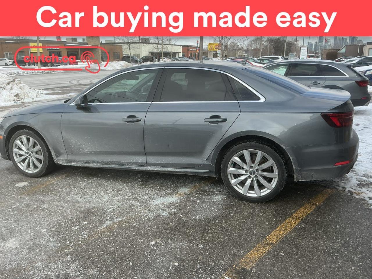 NO ACCIDENTS / CLEAN CARFAX / Brake Assist, Auto Dimming Rearview Mirror, Front Heated Seats and more!<br> <br>Clutch is the largest online used car retailer in Canada, delivering a seamless, hassle-free car-buying experience to drivers everywhere. Shop thousands of used cars online, get the right one delivered to your door, and enjoy peace of mind with our 10-Day Money-Back Guarantee. How sweet is that? To learn more, visit clutch.ca.<br> <br>The top features for this car include:<br> <br>Auto Stop/Start<br>Brake Assist<br>Auto Dimming Rearview Mirror<br>Front Heated Seats<br>Climate Control<br>Dual Zone Front Climate Control<br>Rear Climate Control<br>Rear Climate Vents<br>Bluetooth Music<br>Cruise Control<br>12V Outlet<br>Hands Free Device Connectivity<br>Apple CarPlay<br>Android Auto<br>USB Input<br>Keyless Entry<br>Forward Collision Mitigation<br>Rain Sensing Wipers<br>Hill Assistance<br>Power Driver Seat<br>Power Passenger Seat<br>Ambient Lighting<br> <br>Seamless home delivery - Delivery to your door in a matter of days. Available on select packages.<br> <br>Try it out for 10 days - If you do not like it, we will take it back. <br> <br>Quality assured - All cars go through our rigorous 210-point inspection and reconditioning process.<br> <br>Peace of mind - Warranty and protection plans available.<br> <br>Haggle-free - No haggling or hard sells.<br> <br>100% Transparency - Full inspection reports on every car, including high-res photography and a free Carfax report.<br> <br>Listed price is for cash purchase only and does not include taxes, Shipping Fees (if applicable), Delivery Fees (if applicable), government licensing fees.<br> <br>Previous Provincial Registrations:<br>Ontario<br> <br>Stock # 85990