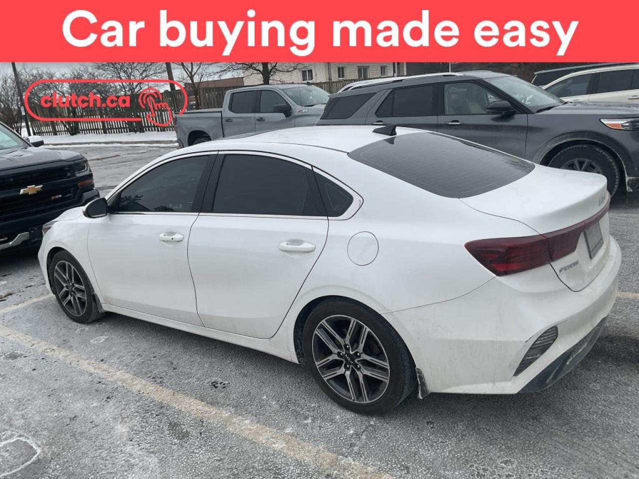 NO ACCIDENTS / CLEAN CARFAX / 1 OWNER / Front Heated Seats, Climate Control, Rear Climate Vents and more!<br> <br>Clutch is the largest online used car retailer in Canada, delivering a seamless, hassle-free car-buying experience to drivers everywhere. Shop thousands of used cars online, get the right one delivered to your door, and enjoy peace of mind with our 10-Day Money-Back Guarantee. How sweet is that? To learn more, visit clutch.ca.<br> <br>The top features for this car include:<br> <br>Brake Assist<br>Front Heated Seats<br>Climate Control<br>Rear Climate Vents<br>Bluetooth Music<br>Touchscreen Display<br>Cruise Control<br>12V Outlet<br>Hands Free Device Connectivity<br>Apple CarPlay<br>Android Auto<br>Wireless Charging<br>USB Input<br>Keyless Entry<br>Lane Departure Warning<br>Active Lane Keep Assistance<br>Blindspot Sensors<br>Forward Collision Mitigation<br>Rear Collision Warning<br>Rear Cross Traffic Alert<br>Pedestrian Detection<br>Driver Attention Alert<br>Heated Steering Wheel<br>Hill Assistance<br>Rear View Camera<br>Automatic High Beams<br>Ambient Lighting<br>Dual Zone Front Climate Control<br>Adaptive Cruise Control<br>Passive Keyless Entry<br>Push Button Start<br>App Remote Start<br>Ventilated Front Seats<br>Rear Heated Seats<br>GPS Navigation<br>Power Driver Seat<br> <br>Seamless home delivery - Delivery to your door in a matter of days. Available on select packages.<br> <br>Try it out for 10 days - If you do not like it, we will take it back. <br> <br>Quality assured - All cars go through our rigorous 210-point inspection and reconditioning process.<br> <br>Peace of mind - Warranty and protection plans available.<br> <br>Haggle-free - No haggling or hard sells.<br> <br>100% Transparency - Full inspection reports on every car, including high-res photography and a free Carfax report.<br> <br>Listed price is for cash purchase only and does not include taxes, Shipping Fees (if applicable), Delivery Fees (if applicable), government licensing fees.<br> <br>Previous Provincial Registrations:<br>Ontario<br> <br>Stock # 86021