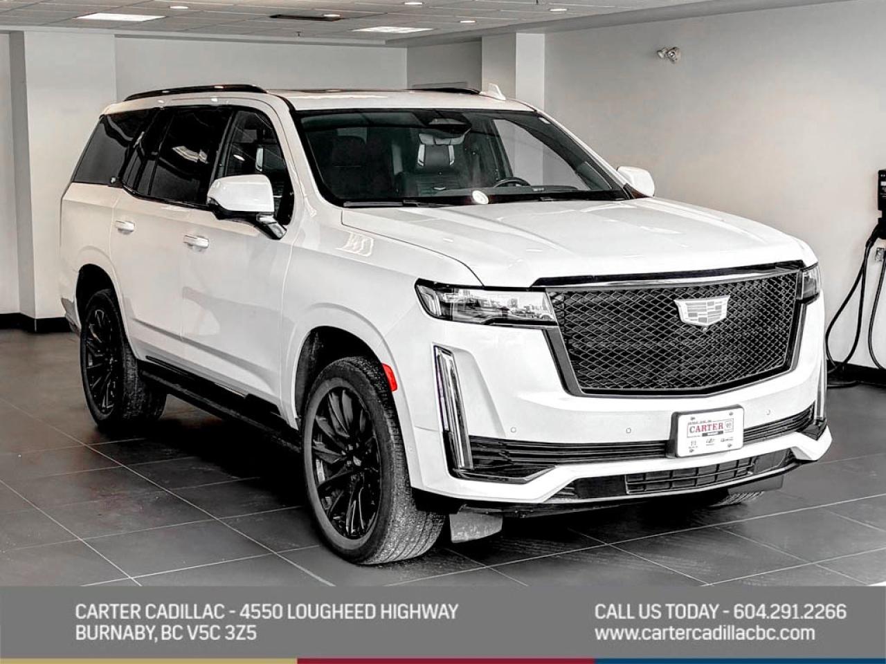 Used 2023 Cadillac Escalade SPORT PLATINUM 4WD | 6.2L ENG/PWR SEATS & SUNROOF for sale in Burnaby, BC