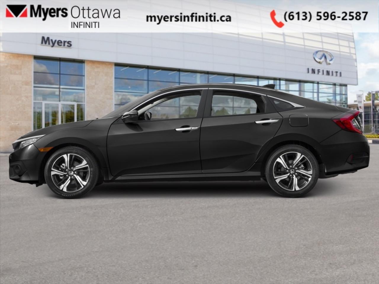 Used 2016 Honda Civic Sedan Touring  - Navigation -  Leather Seats for sale in Ottawa, ON