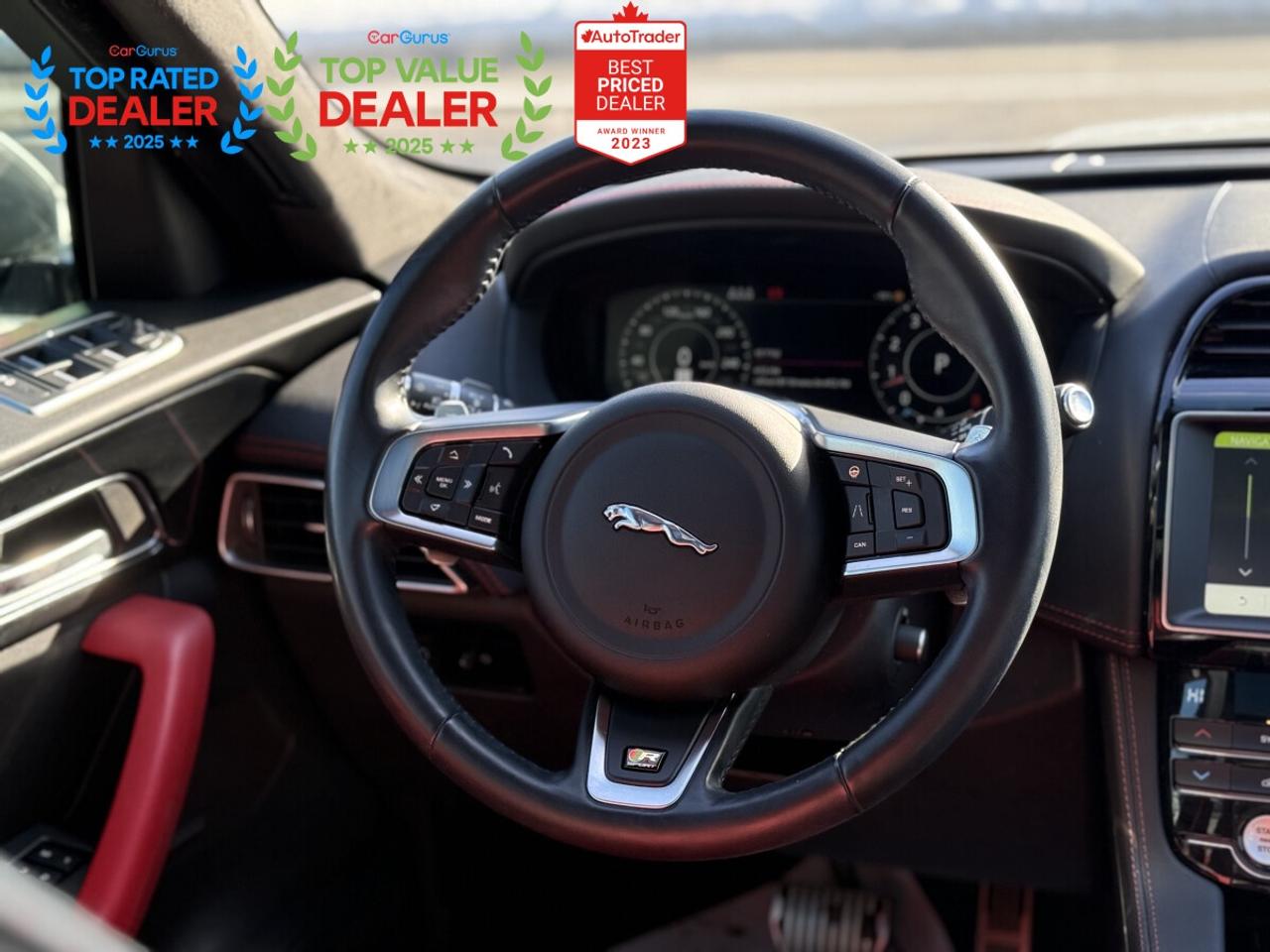2020 Jaguar F-PACE 30t R-SPORT | RED LEATHER | PANO | 360 CAMERA Photo