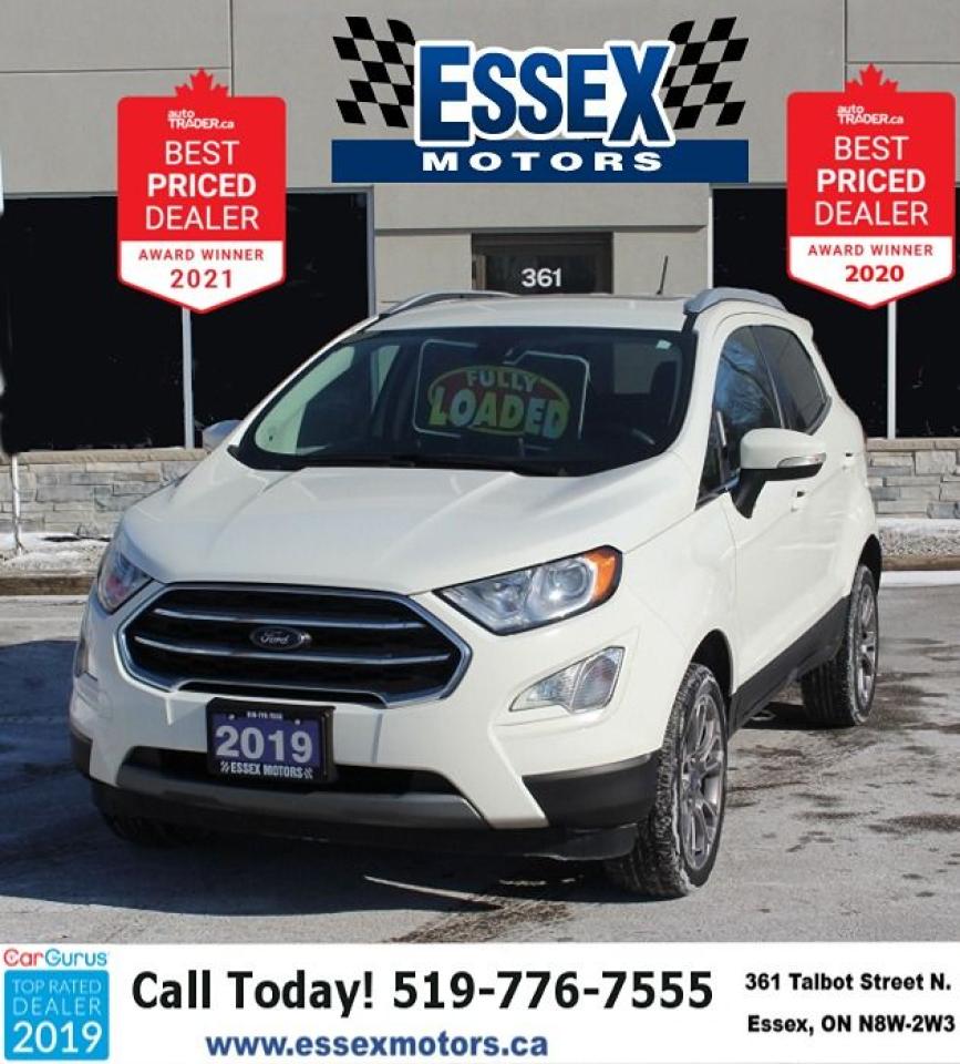 2019 Ford EcoSport Titanium*LowKs*4x4*Heated Leather*Sun Roof*CarPlay Photo