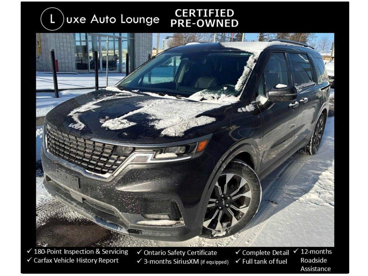 <p><span style=font-size: 16px; caret-color: #333333; color: #333333; font-family: Work Sans, sans-serif; white-space: pre-wrap; -webkit-text-size-adjust: 100%; background-color: #ffffff;>This vehicle comes Luxe certified pre-owned, which includes: 180-point inspection & servicing, oil lube and filter change, minimum 50% material remaining on tires and brakes, Ontario safety certificate, complete interior and exterior detailing, Carfax Verified vehicle history report, guaranteed one key (additional keys may be purchased at time of sale), FREE 90-day SiriusXM satellite radio trial (on factory-equipped vehicles) & full tank of fuel! </span><span style=background-color: #ffffff; color: #333333; font-family: Work Sans, sans-serif; font-size: 16px; caret-color: #333333; white-space-collapse: preserve;>Remember, we built our business on quality, trust, service, and we deliver. PERIOD.<em><strong> *****Ask us about our U-select Executive Plus Extended Warranty available up to 180,000km!!*****</strong></em> <strong>Proudly </strong></span><strong><span style=background-color: #ffffff; color: #333333; font-family: Work Sans, sans-serif; font-size: 16px; caret-color: #333333; white-space-collapse: preserve;>Family Owned and Operated in the Orleans community for over 16 years!</span></strong></p>