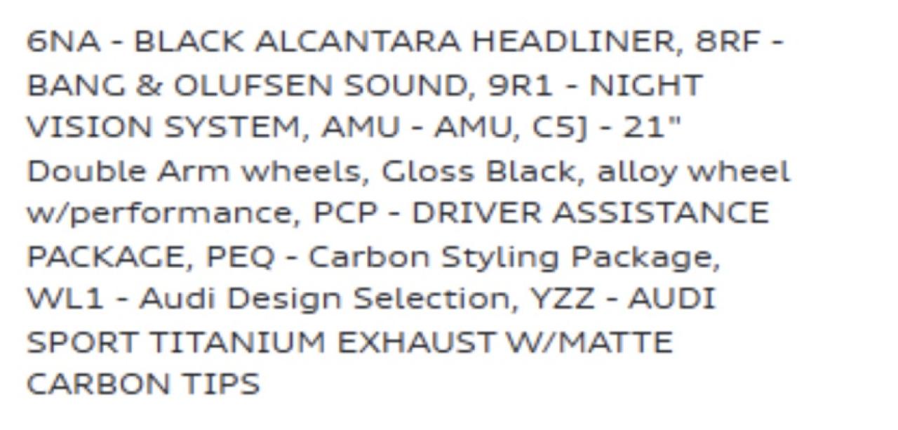 2017 Audi RS 7 PERFORMANCE | NIGHT VISION | CARBON FIBRE | 21 IN Photo