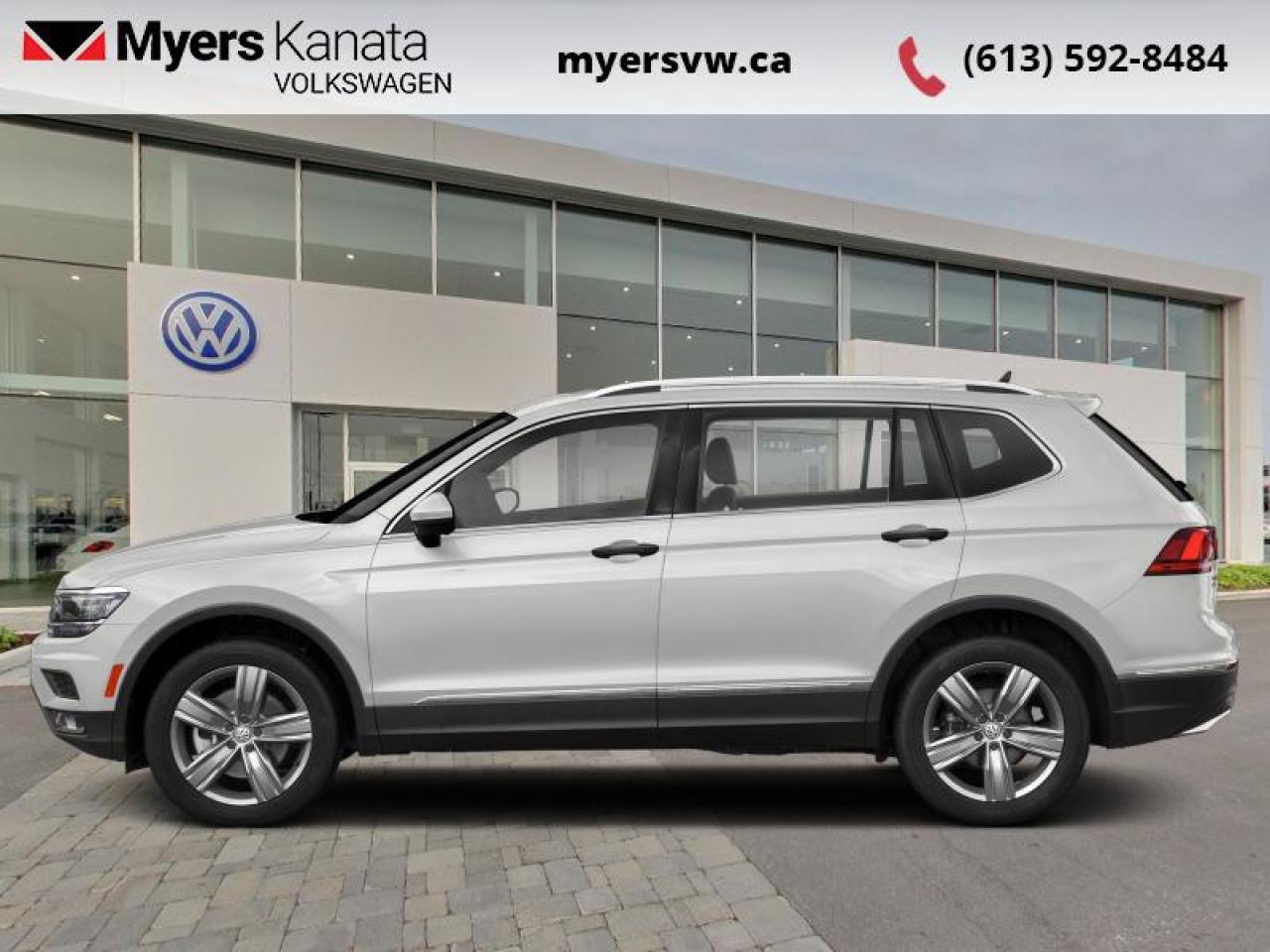Used 2021 Volkswagen Tiguan Highline 4MOTION  - Sunroof for sale in Kanata, ON