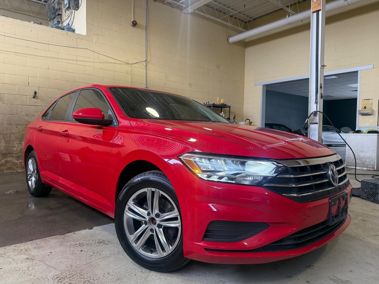 <p>**SAFETY INCLUDED**FINANCING AVAILABLE**6SPD MANUAL**MINT CONDITION**WARRANTY INCLUDED**</p><p>2019 VOLKSWAGEN JETTA COMFORTLINE 6SPD MANUAL SEDAN FOR SALE! &nbsp;BEAUTIFUL VEHICLE IN MINT CONDITION WITH THE RELIABLE 6 SPEED MANUAL TRANSMISSION! THIS VEHICLE IS OPTIONED WITH 16 ALLOY RIMS WITH WINTER TIRES, BEAUTIFUL RED EXTERIOR, BLACK CLOTH INTERIOR, STEERING WHEEL CONTROLS, CRUISE CONTROL, APPLE CAR PLAY, BLUETOOTH CONNECTIVITY, REAR VIEW CAMERA AND SENSORS, HEATED SEATS, CLIMATE CONTROL WITH AC, REAR WINDOW DEFROST, ELECTRONIC PARKING BRAKE, ECO MODE AND MUCH MORE! &nbsp;THIS VEHICLE IS BEING SOLD CERTIFIED WITH A SAFETY STANDARDS CERTIFICATE FOR THE COMPARABLE PRICE OF $13,999 + TAX AND LICENSING! 6 MONTH WARRANTY INCLUDED, FINANCING AVAILABLE!!&nbsp;<br>*****BY APPOINTMENT ONLY*****<br>TO BOOK AN APPOINTMENT OR REQUEST A COPY OF THE CARFAX PLEASE CALL AT <a href=tel:647-862-7904>647-862-7904</a>&nbsp;</p><p>Auto Resale Inc&nbsp;<br>56 Martin Ross Ave&nbsp;<br>North York, ON M3J 2L4&nbsp;<br><a href=tel:647-862-7904>647-862-7904</a></p>