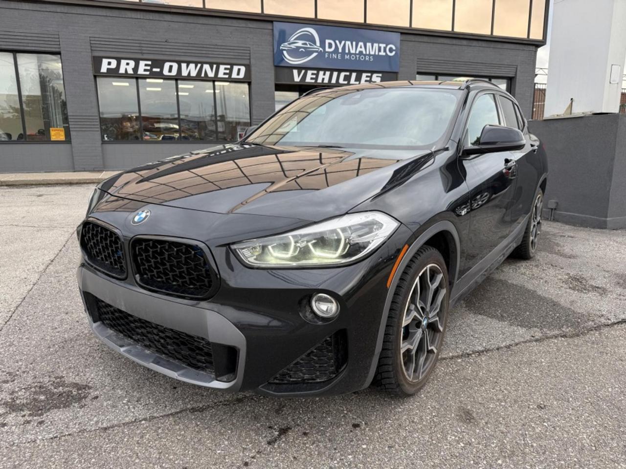 Gorgeous BMW X2 comes fully equipped with HUD, AWD, M sport package, accident free, sunroof, navigation, rear camera, and so much more!!<br><br>Tax and Licensing Fees are EXTRA!<br>This vehicle can be certified for an additional $799.  <br>If not Certified, then as per OMVIC Regulations the vehicle is deemed un-fit, not drivable and not Certified.<br><br>5161 Steeles Ave W, North York<br>Open Monday-Saturday<br>dynamicfinemotors.ca<br>Call or text 437-561-2890