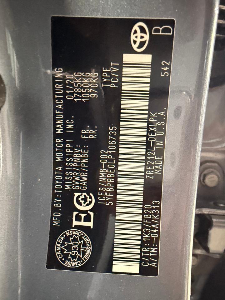 2020 Toyota Corolla LE+New Brakes+Adaptive Cruise+CLEAN CARFAX Photo41