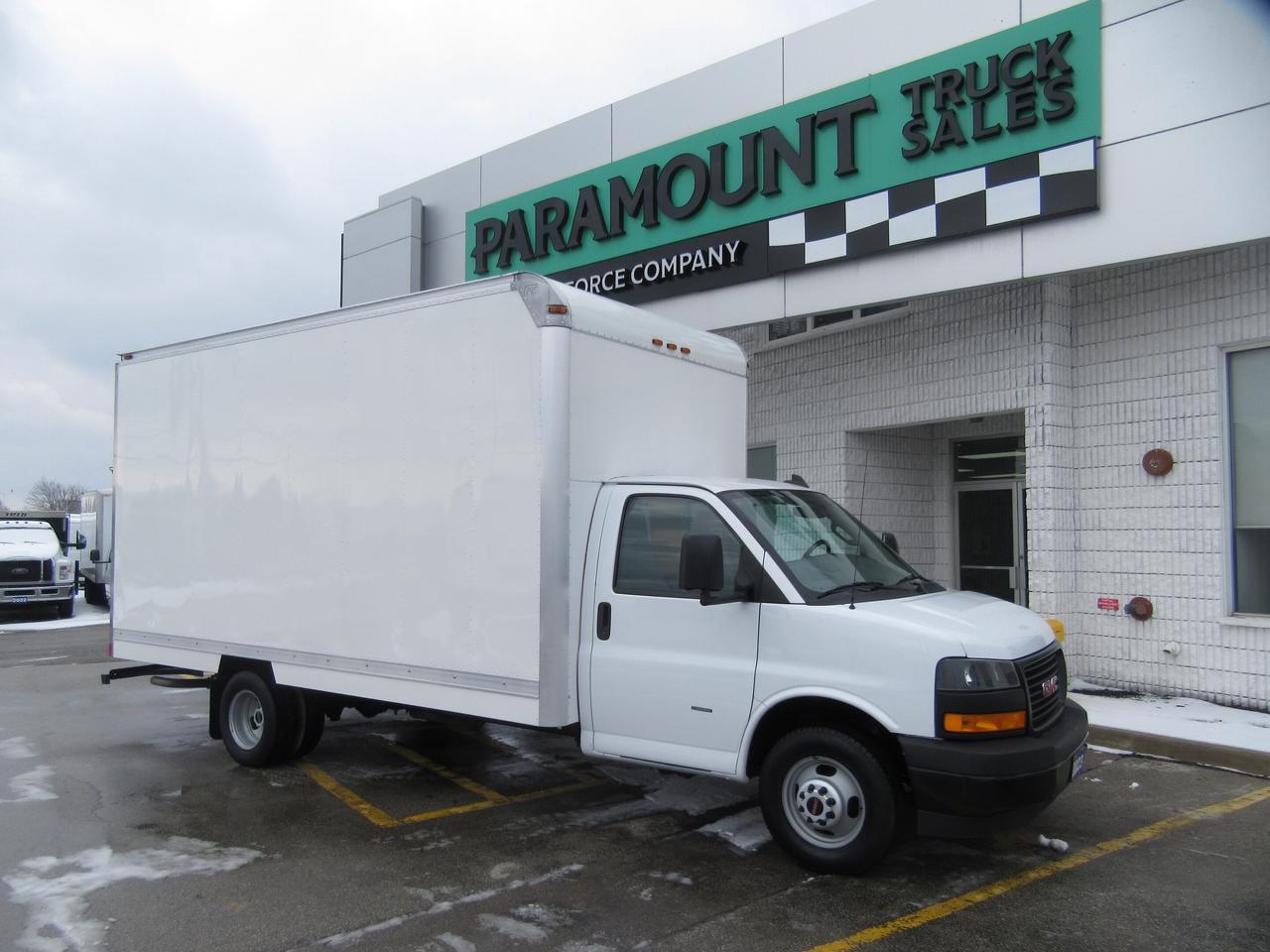 2023 GMC GMCSavana 3500 CUSTOM 16FT HIGH BOX CUBE VAN 91 INCH HEIGHT Photo