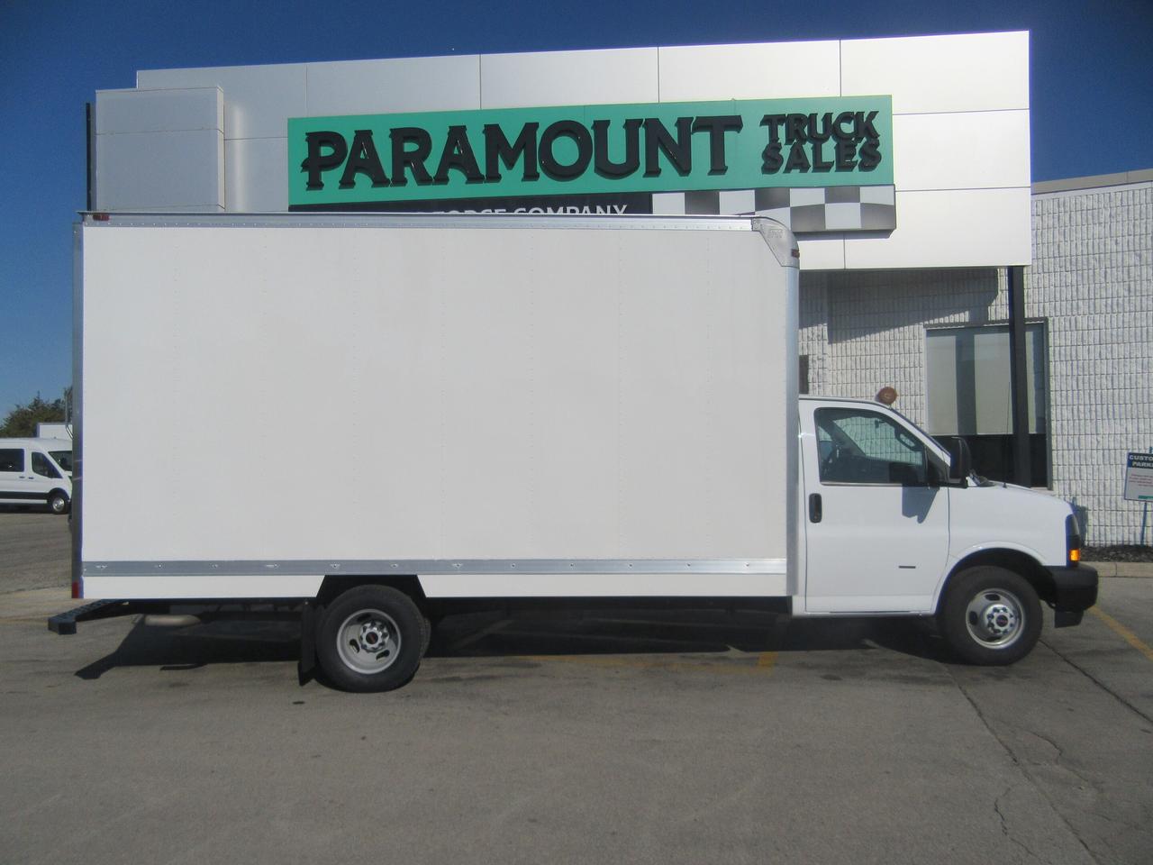 2023 GMC GMCSavana 3500 CUSTOM 16FT HIGH BOX CUBE VAN 91 INCH HEIGHT Photo