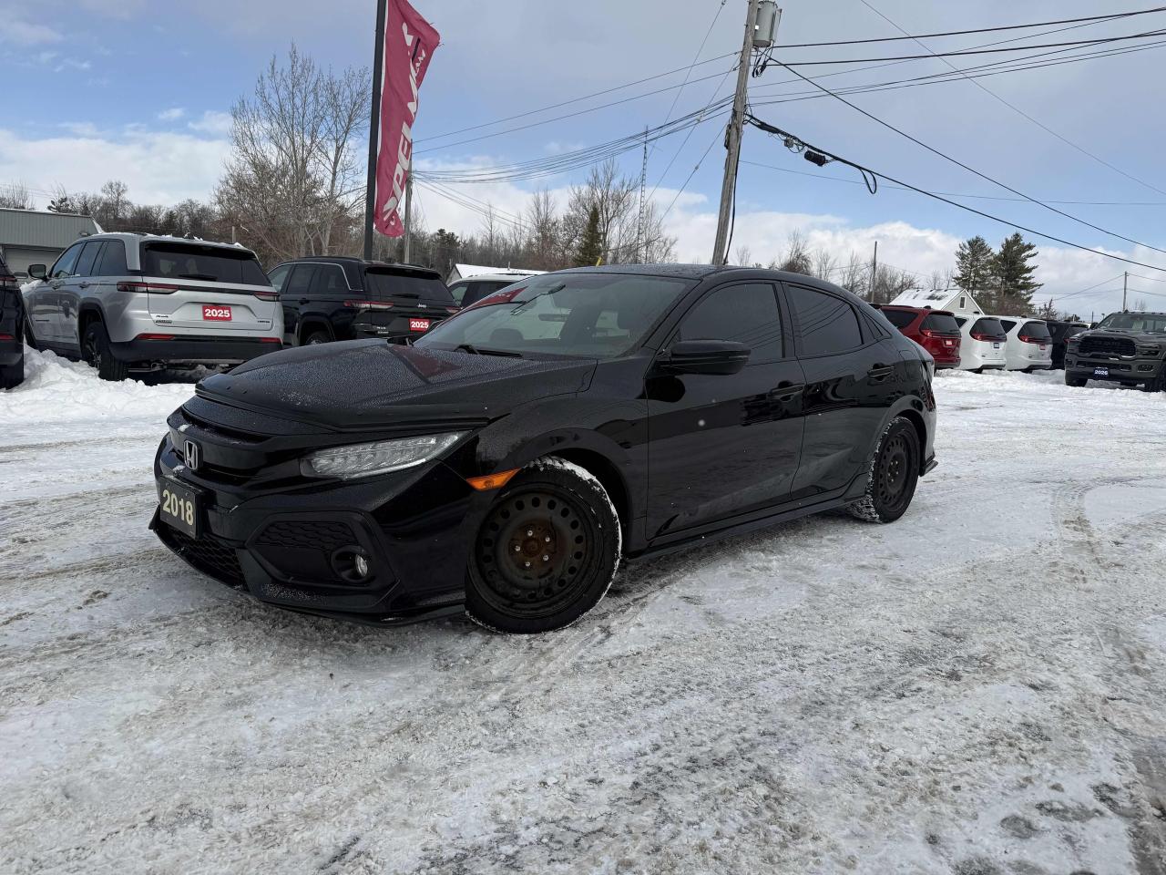 2018 Honda Civic Hatchback Sport Touring CVT - Sunroof - Leather - Navigation Photo
