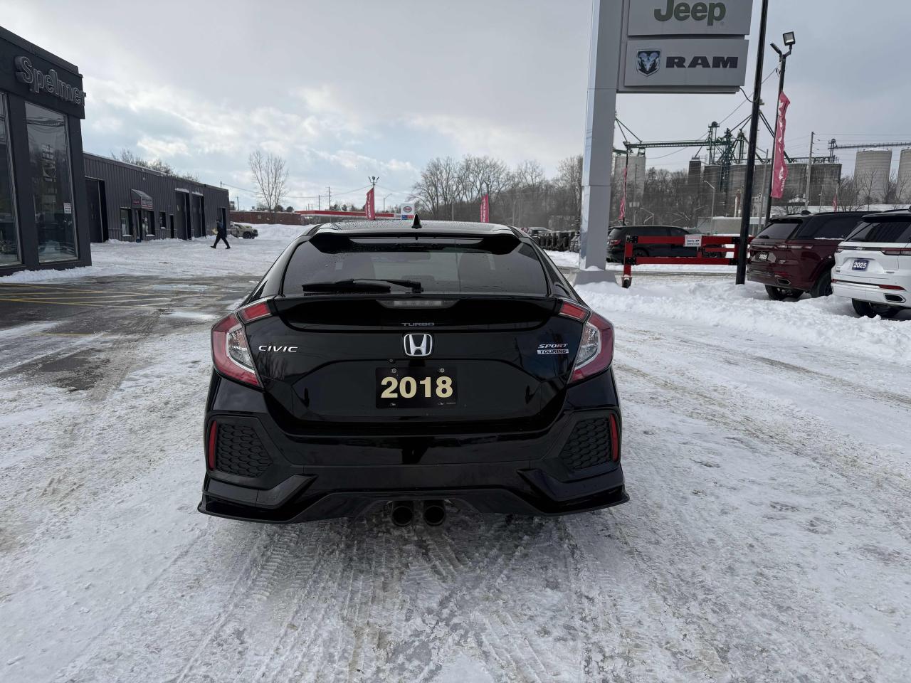 2018 Honda Civic Hatchback Sport Touring CVT - Sunroof - Leather - Navigation Photo