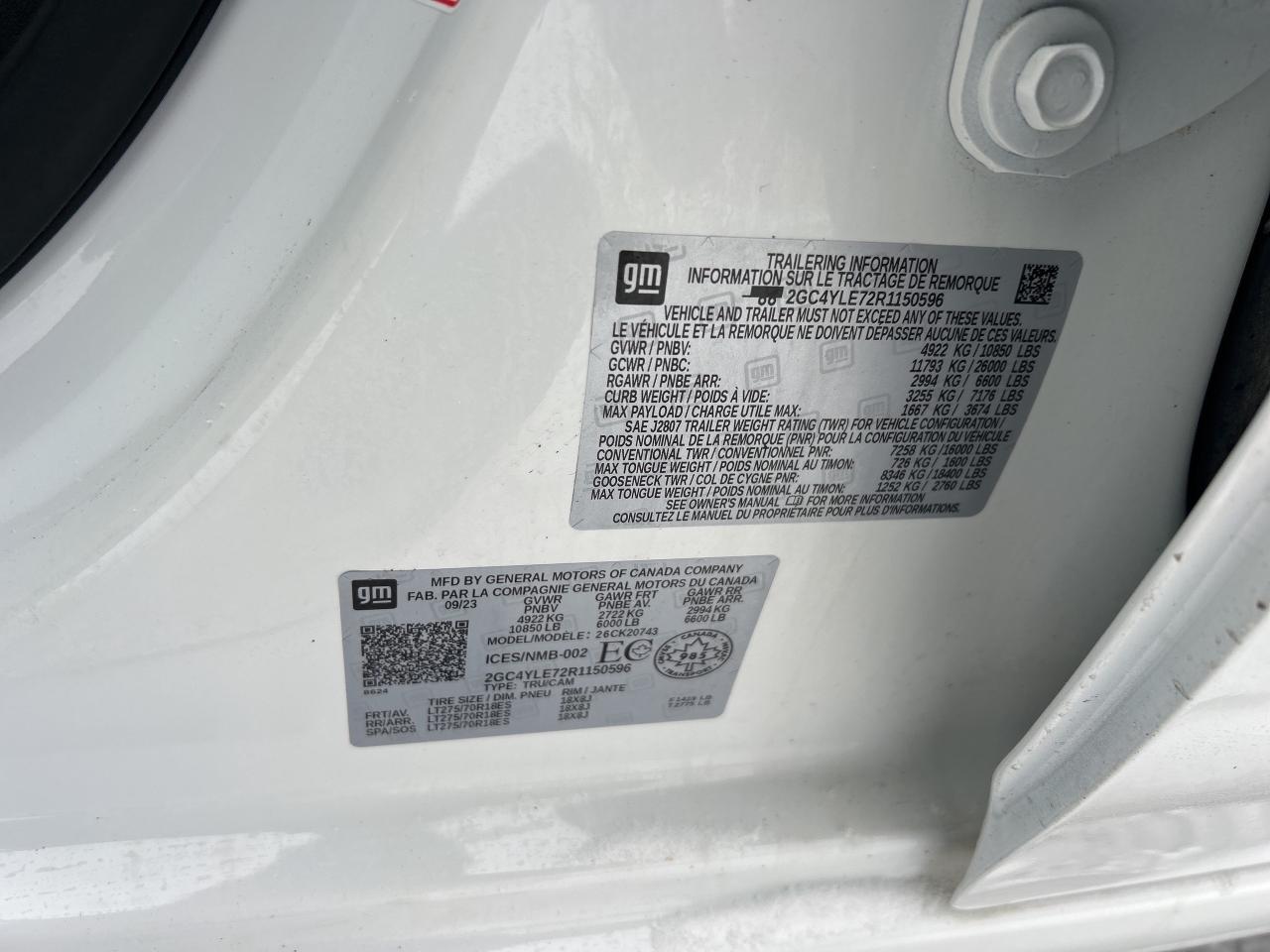 2024 Chevrolet SILVERADO 2500HD Crew Cab 159  Work Truck Photo