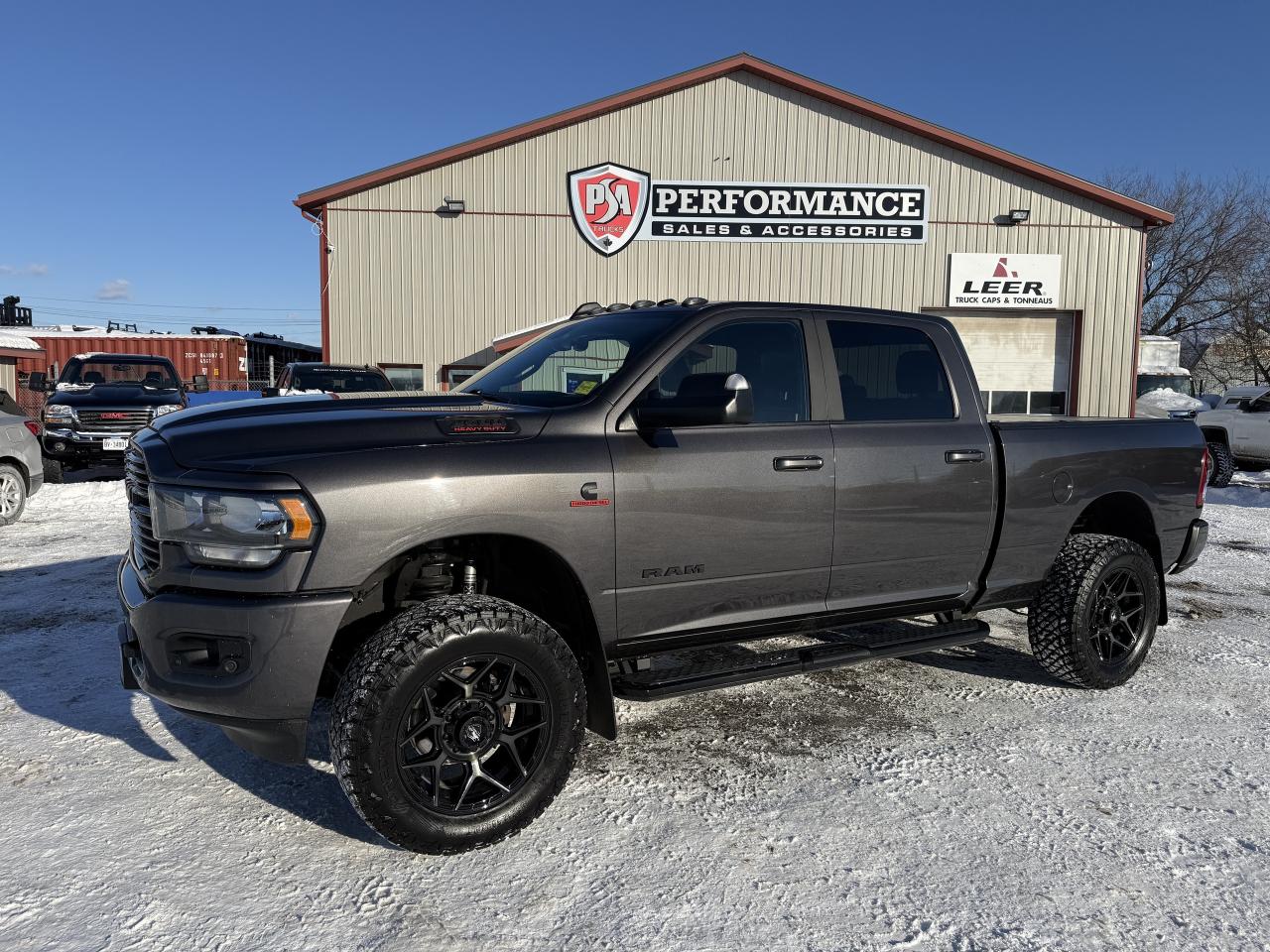 2021 RAM 2500 Big Horn LIFT/WHEEL/TIRE/LEATHER PKG!! Photo2