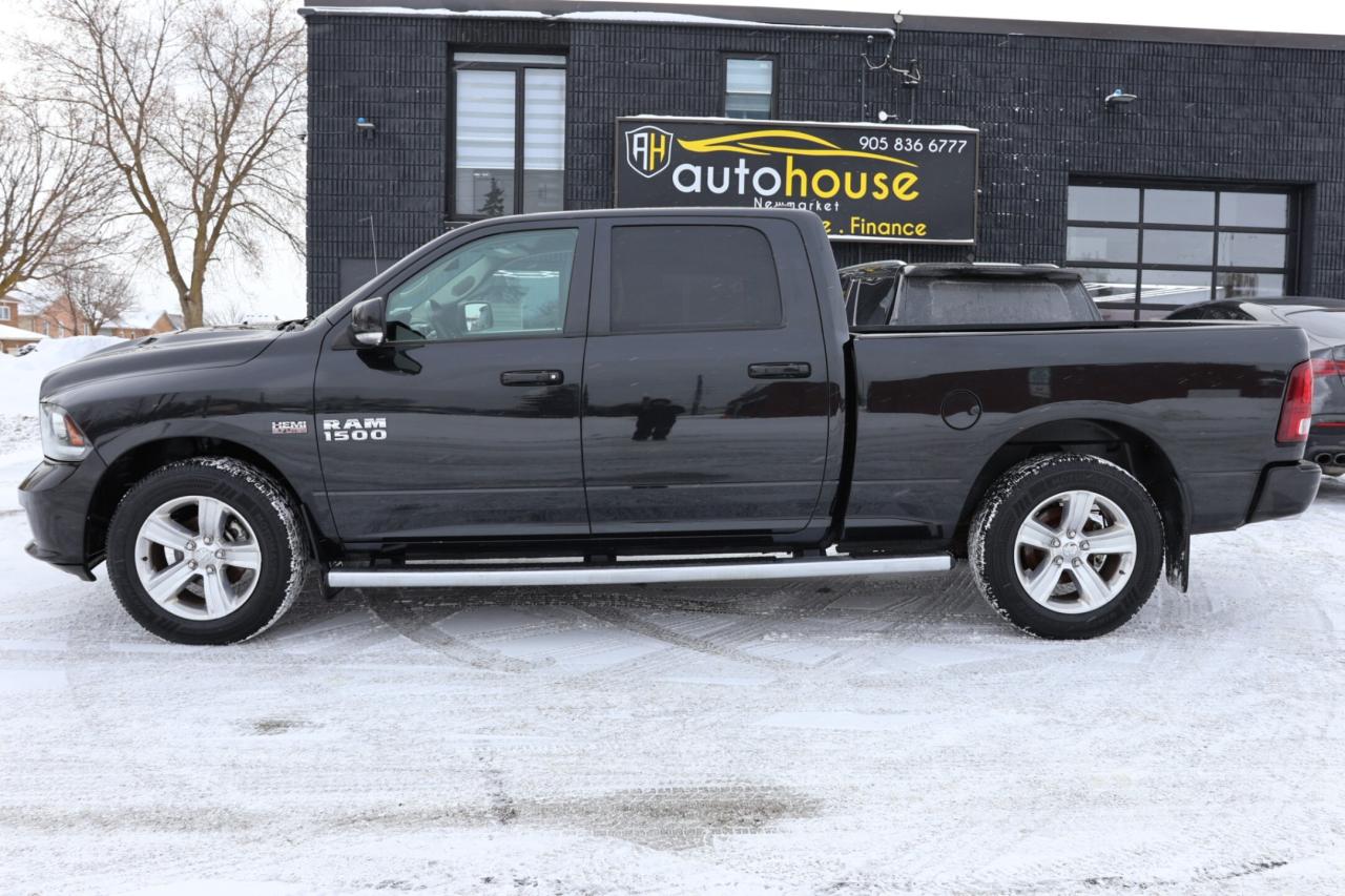 2016 RAM 1500 SPORT-4WD-5.7L HEMI/CREWCAB/P SEAT/B CAM/H SEATS/H Photo2