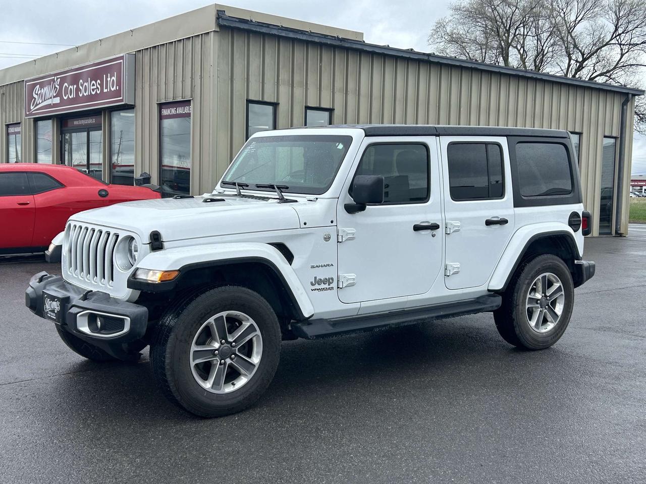 2021 Jeep Wrangler Unlimited Sahara CALL BELLEVILLE 613-961-8848 Photo0