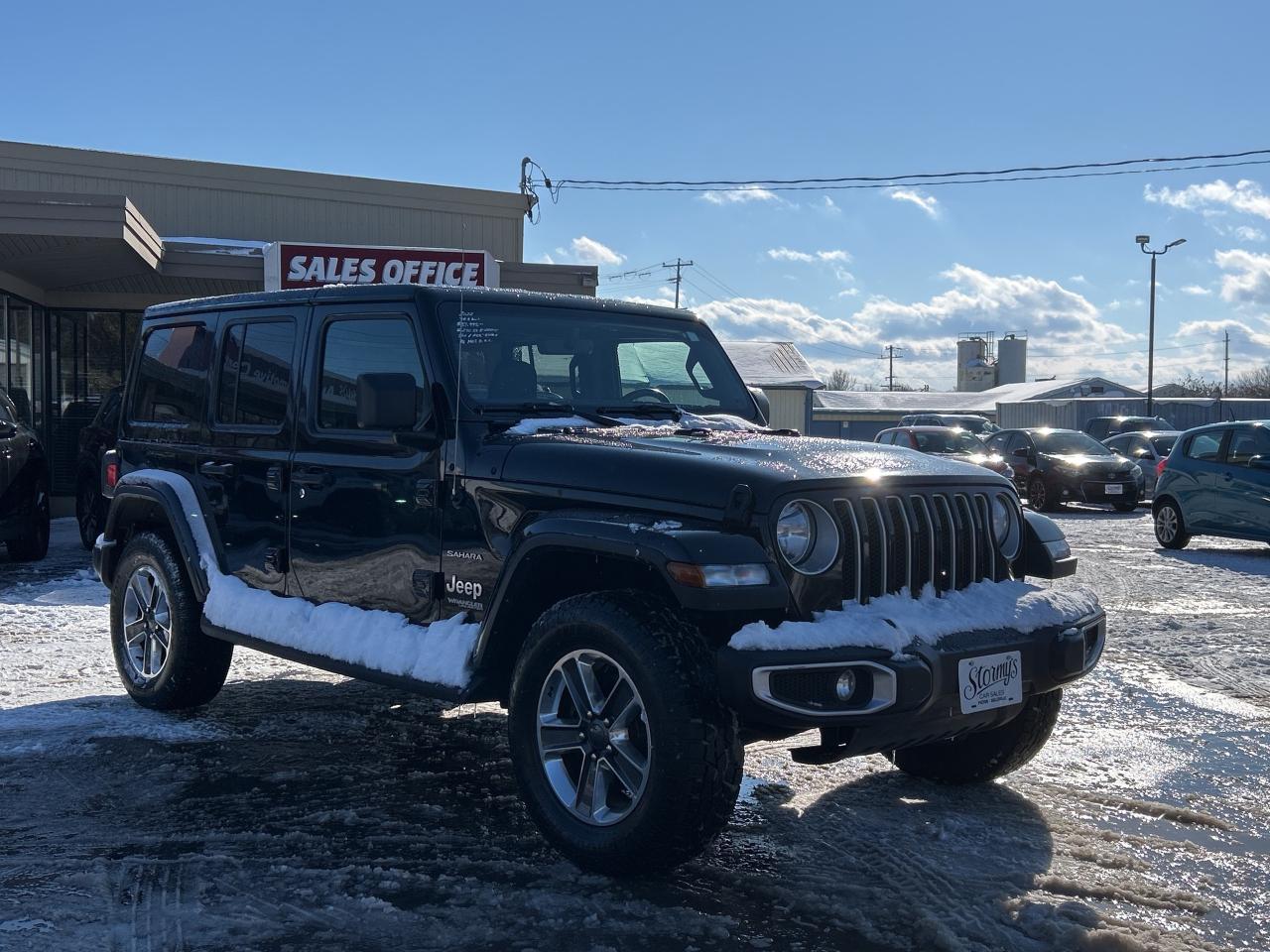 2022 Jeep Wrangler Unlimited Sahara 3.6L/4X4/NAV  CALL PICTON 74K KMS Photo