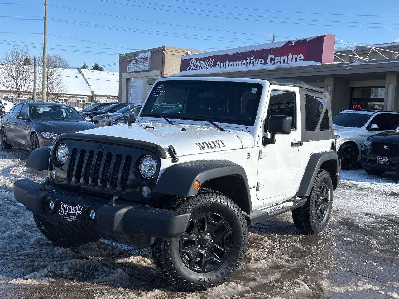 2017 Jeep Wrangler Willys Wheeler   CALL PICTON 115K KM'S Photo0