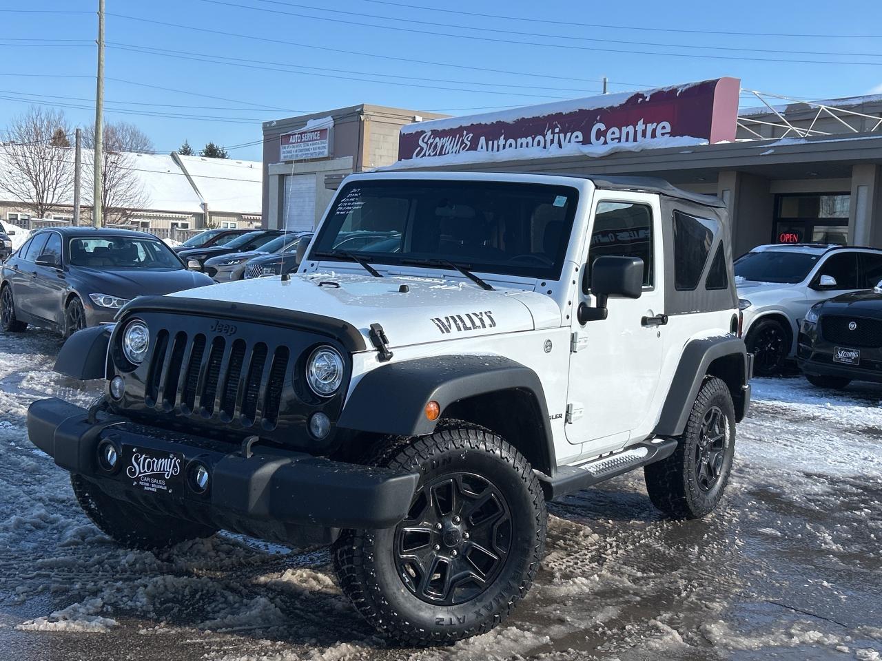 2017 Jeep Wrangler Willys Wheeler   CALL PICTON 115K KM'S Photo