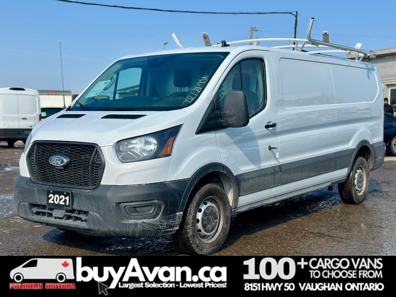 2021 Ford Transit Cargo Van Transit T-250 148WB LR Racks + Divider Photo2