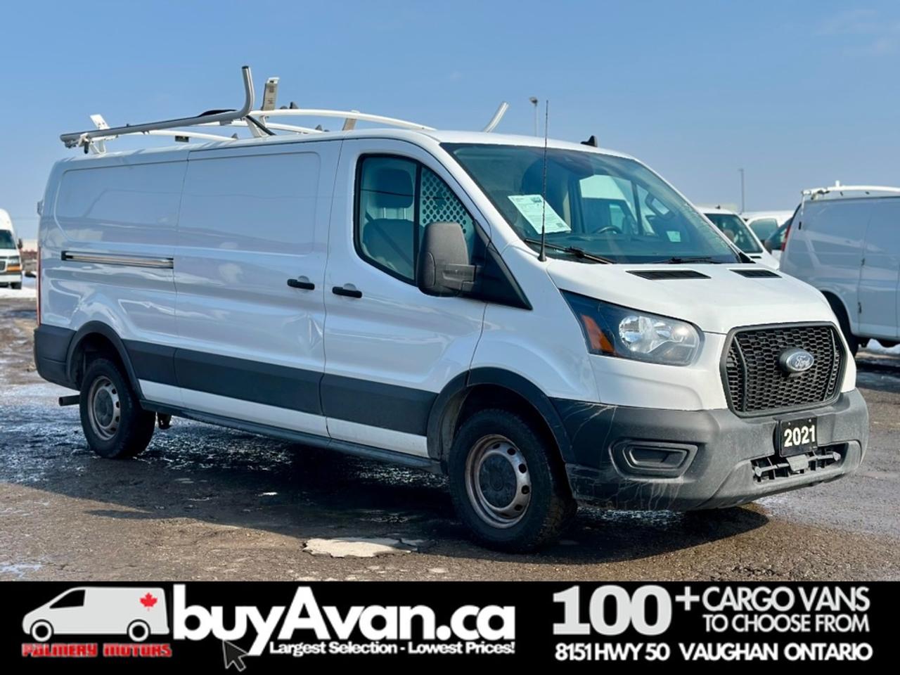 2021 Ford Transit Cargo Van Transit T-250 148WB LR Racks + Divider Photo