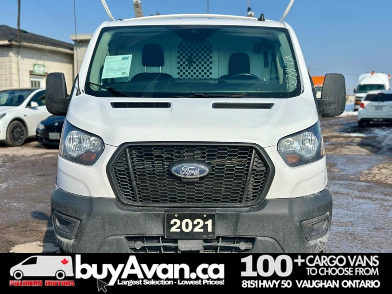 2021 Ford Transit Cargo Van Transit T-250 148WB LR Racks + Divider Photo