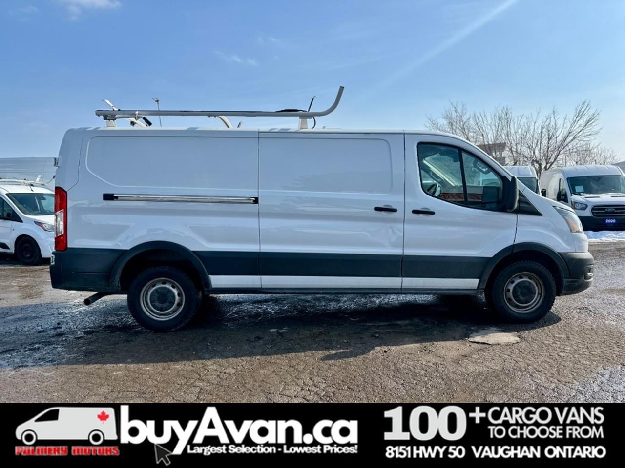 2021 Ford Transit Cargo Van Transit T-250 148WB LR Racks + Divider Photo